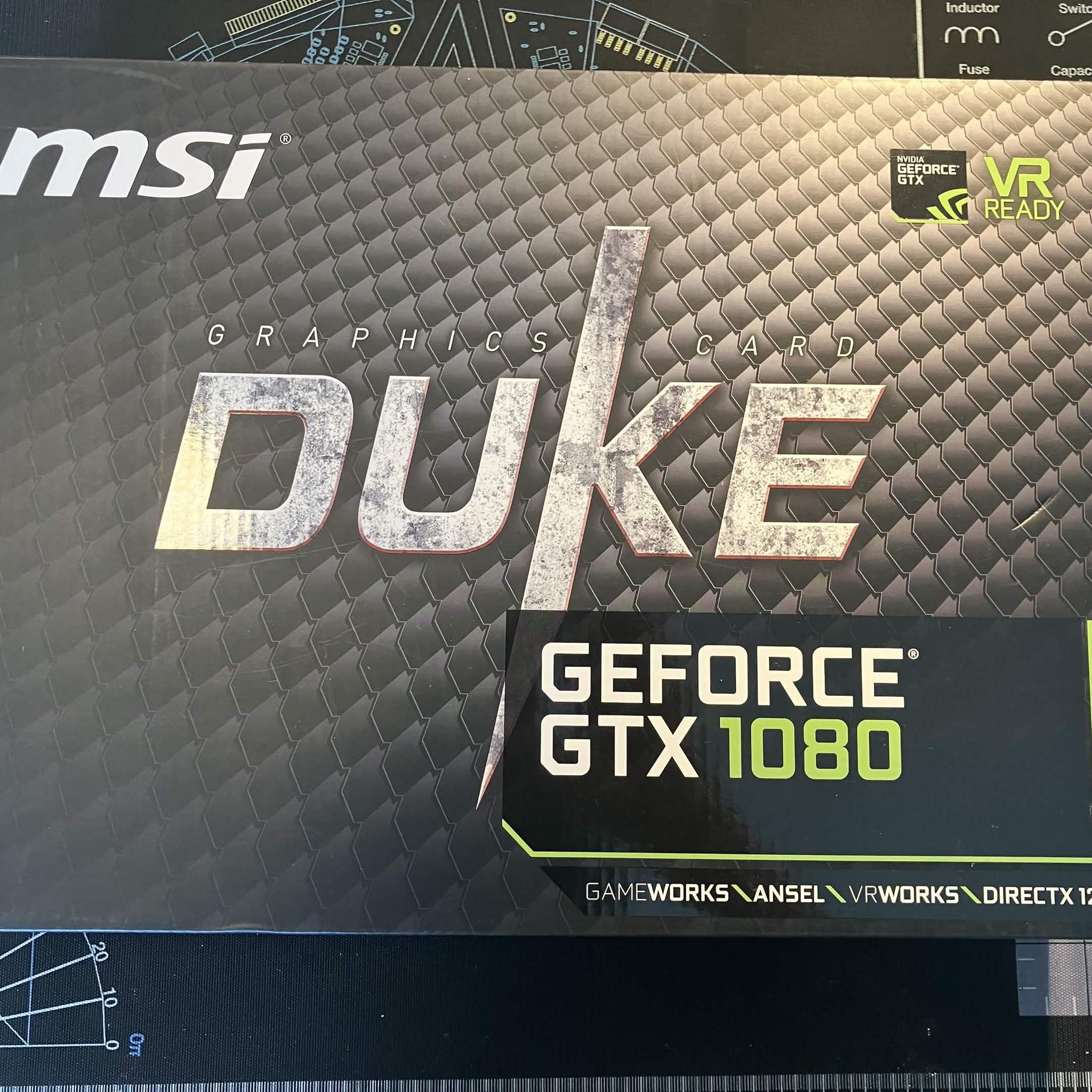 MSI DUKE OC GeForce GTX 1080