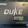 MSI DUKE OC GeForce GTX 1080