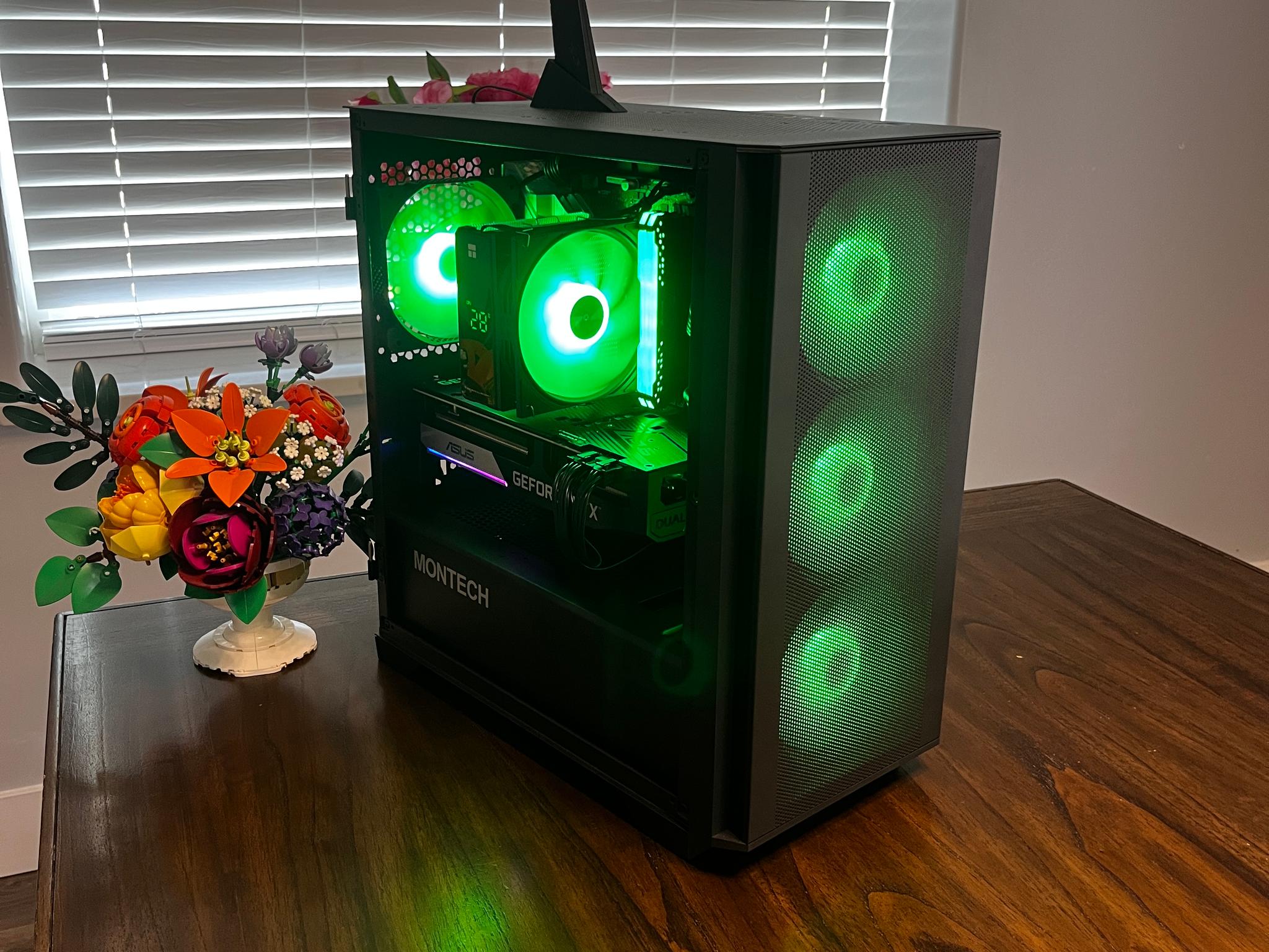 1440p/Medium - High, RTX 3070 1440p Gaming PC – i3‑14100F, 16GB, 1TB NVMe RGB