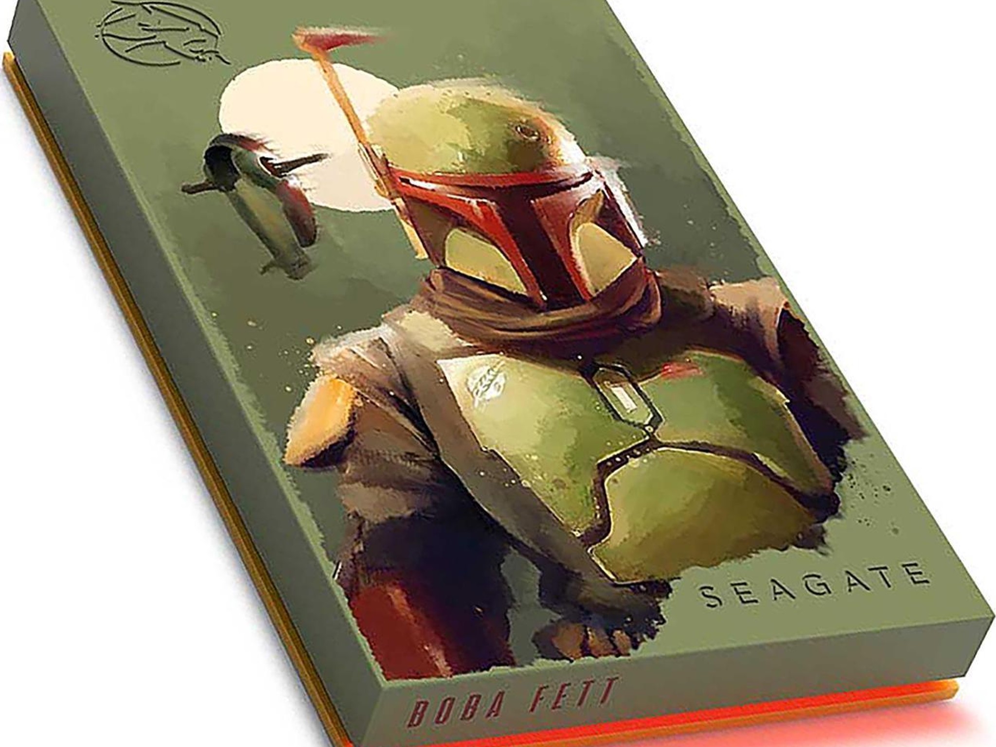 BNIB Seagate FireCuda External Gaming Hard Drive 2TB -Star Wars Boba Fett