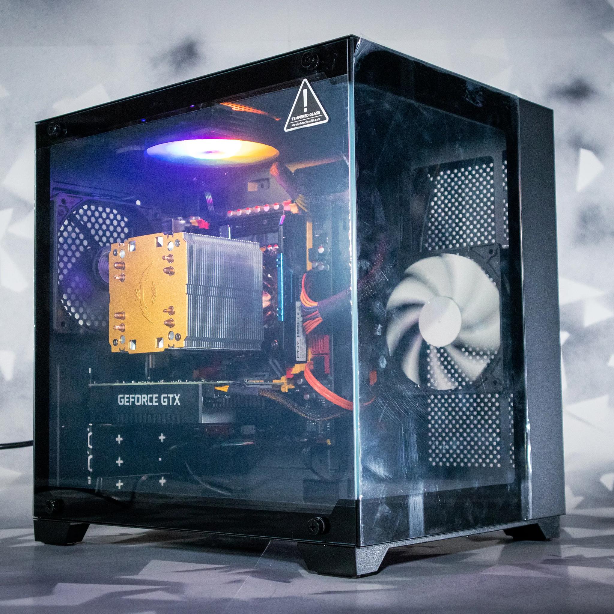 4Cs GTX 1660Super 24GB Windows 10 Intel i7 800GB Gaming Workstation