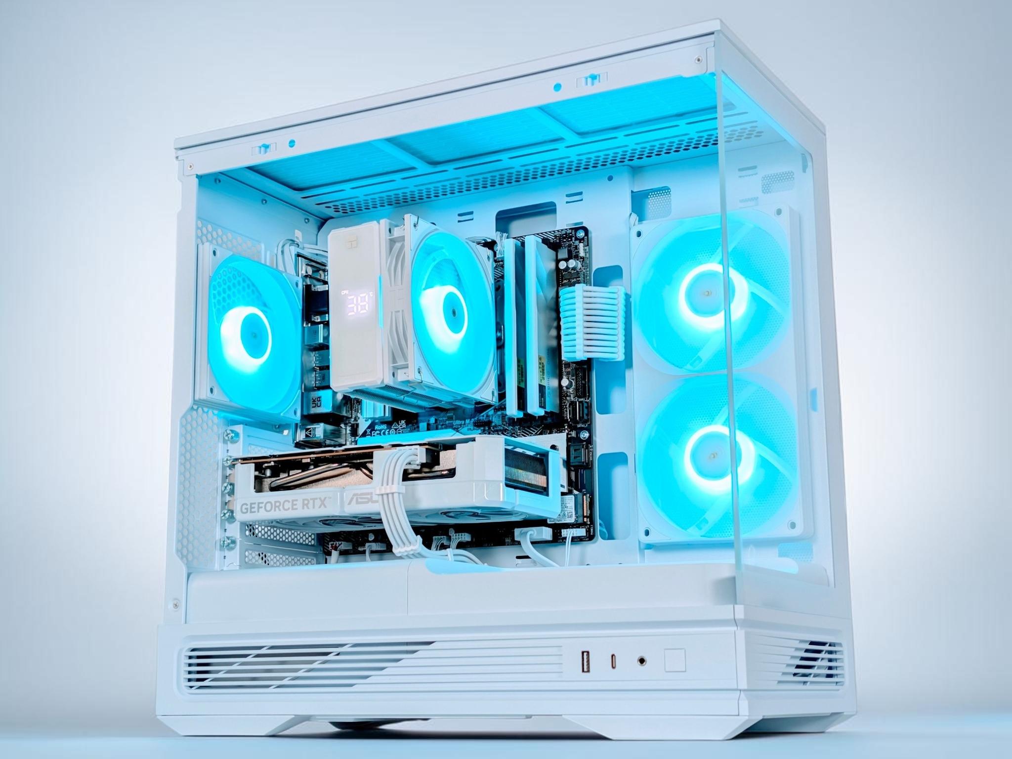🤍Gaming PC❄️Nvidia RTX 5060 8GB❄️ AMD Ryzen 5 5500❄️16GB DDR4 RAM❄️1 TB