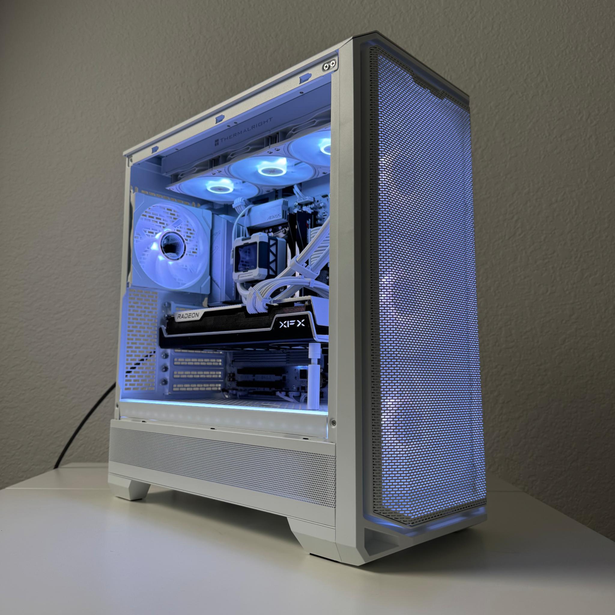 ❄️High-End 1440p/4K Gaming PC AMD Ryzen 7 7700X AMD Radeon RX 7800 XT 32GB DDR5-6000 1TB NVMe Win 11