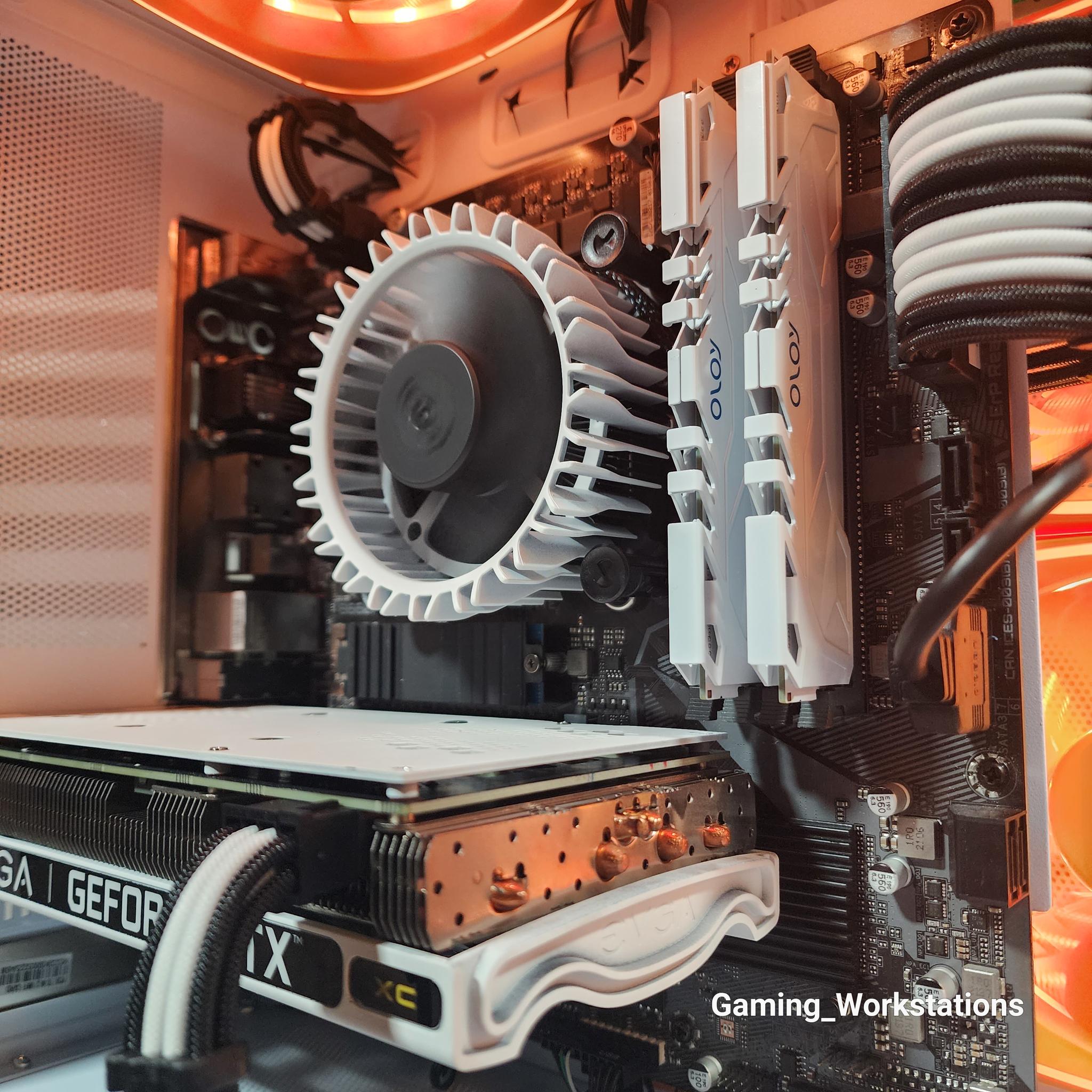 🤍💛🤍 Intel Core i3 12100F // EVGA GeForce RTX 3060 Ti 8GB // OLOy 16GB 3200MHz