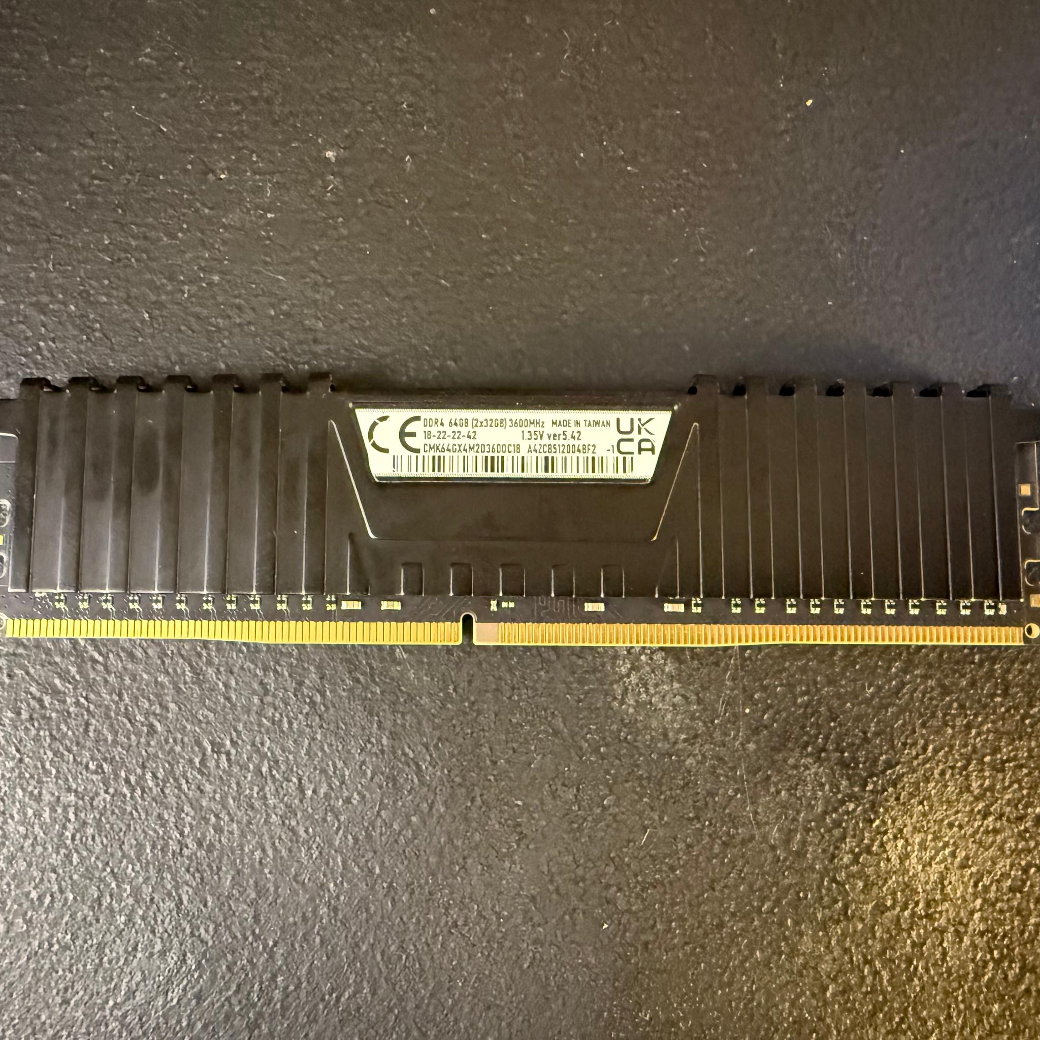 Corsair Vengeance LPX 32GB (1x32GB) DDR4 3600MHz RAM