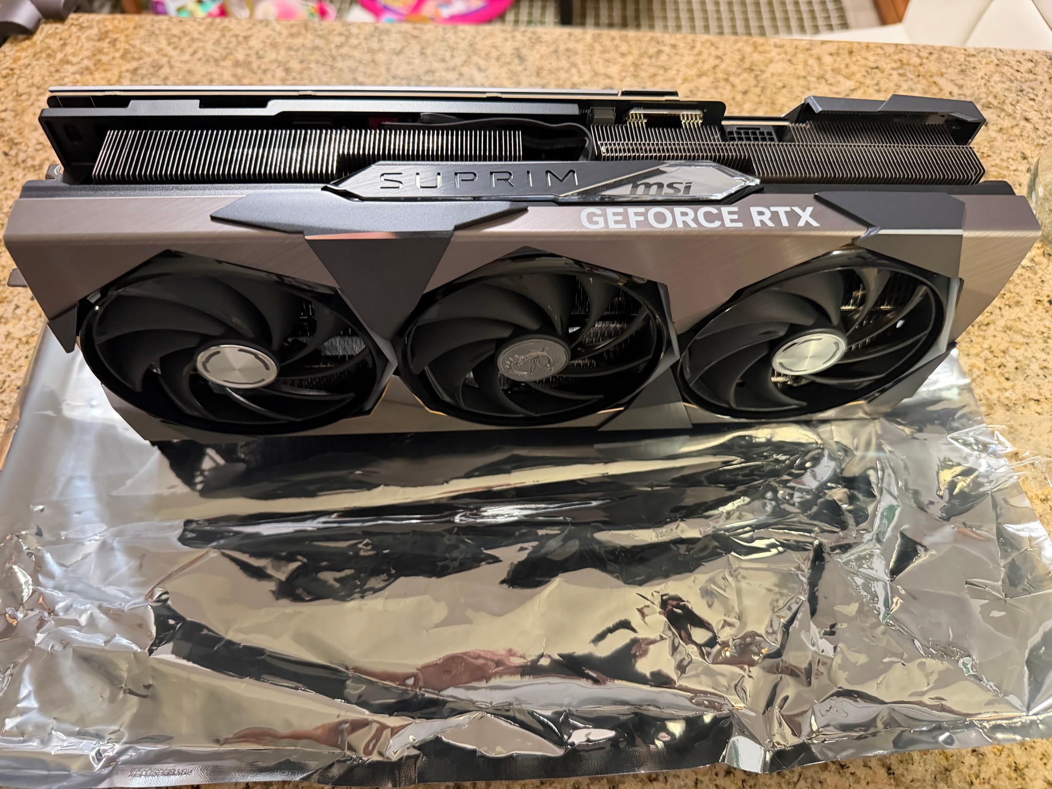 MSI GeForce RTX 4090 SUPRIM X 24G Triple-Fan 24GB GDDR6X PCIe 4.0 Graphics Card
