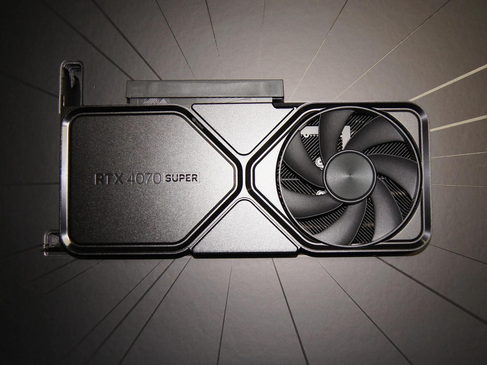 NVIDIA - GeForce RTX 4070 Super Founders Edition 12GB GDDR6X Graphics Card