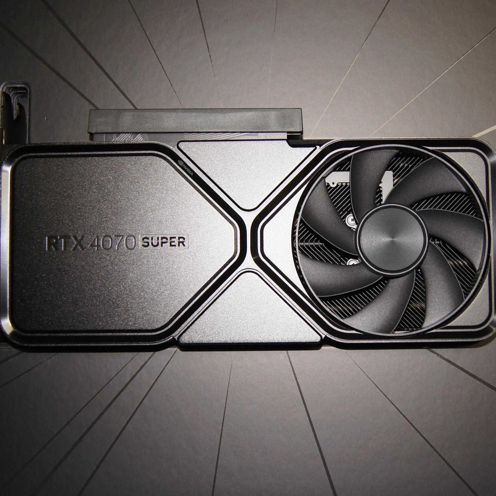 NVIDIA - GeForce RTX 4070 Super Founders Edition 12GB GDDR6X Graphics Card