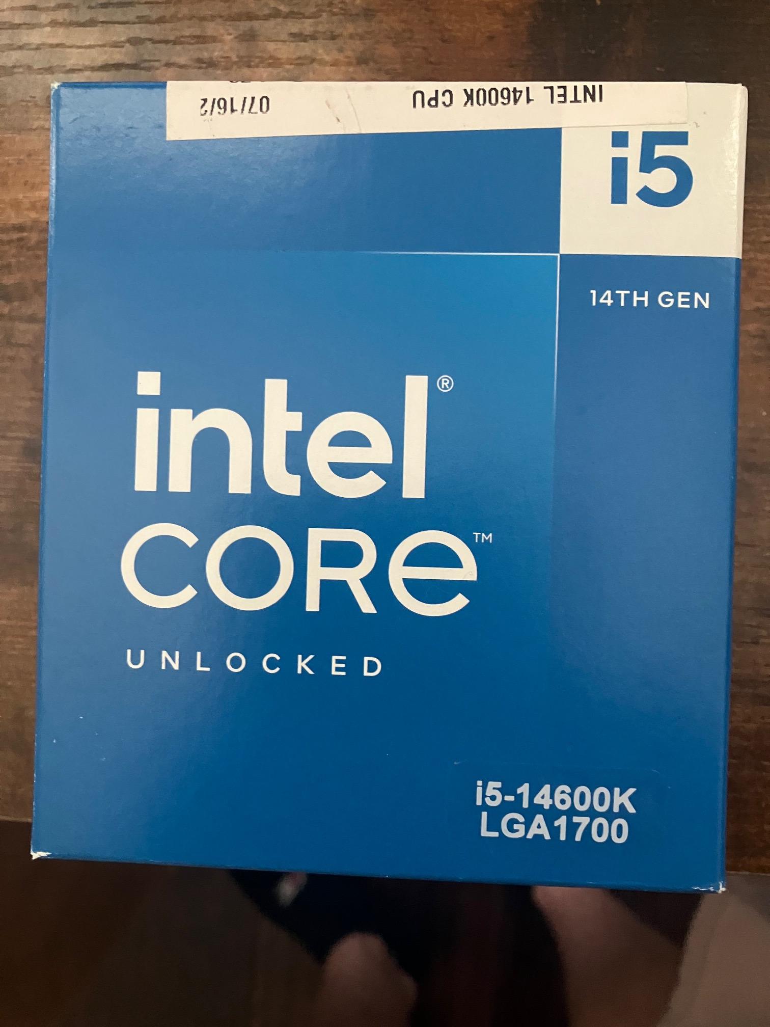 Intel i5 14600k