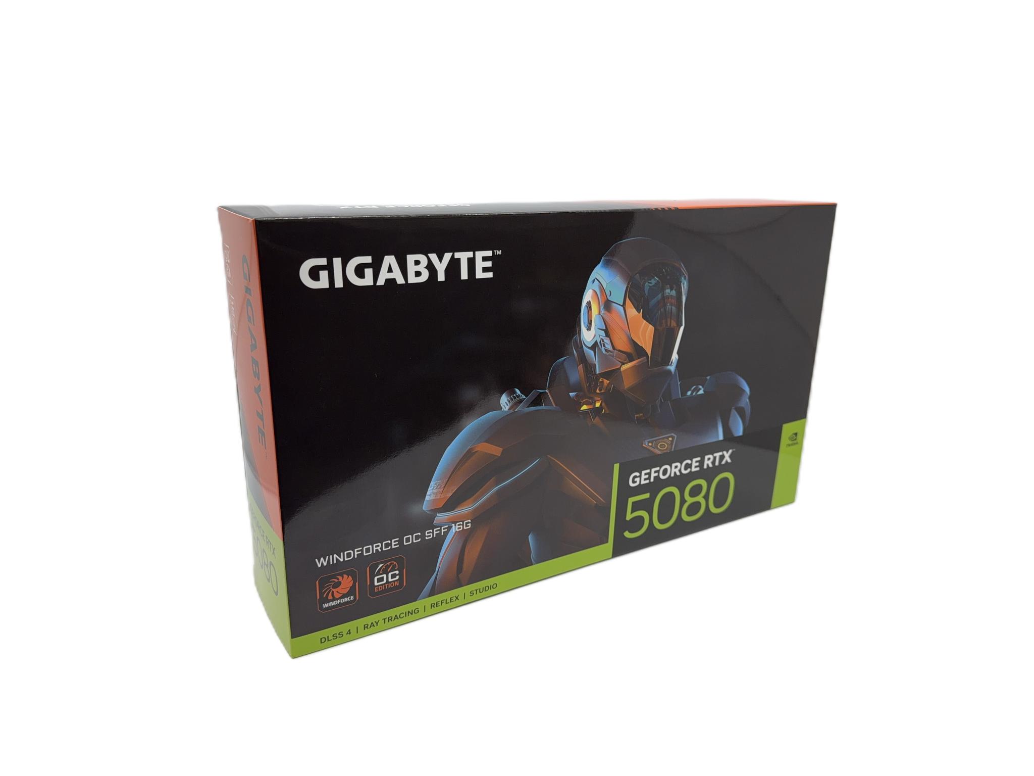 NEW GIGABYTE GeForce RTX 5080 WINDFORCE OC SFF 16GB