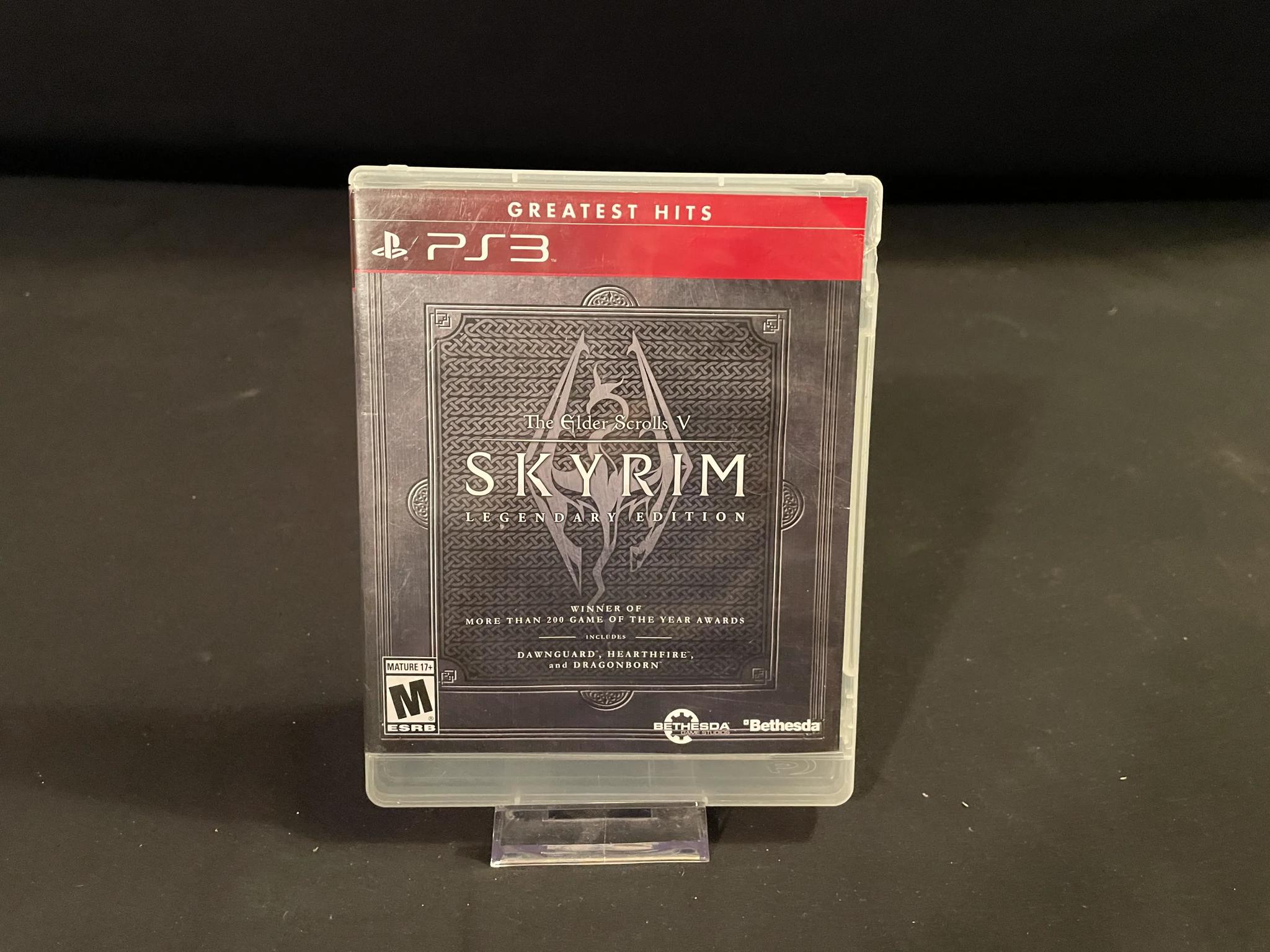 skyrim legendary edition greatest hits ps3