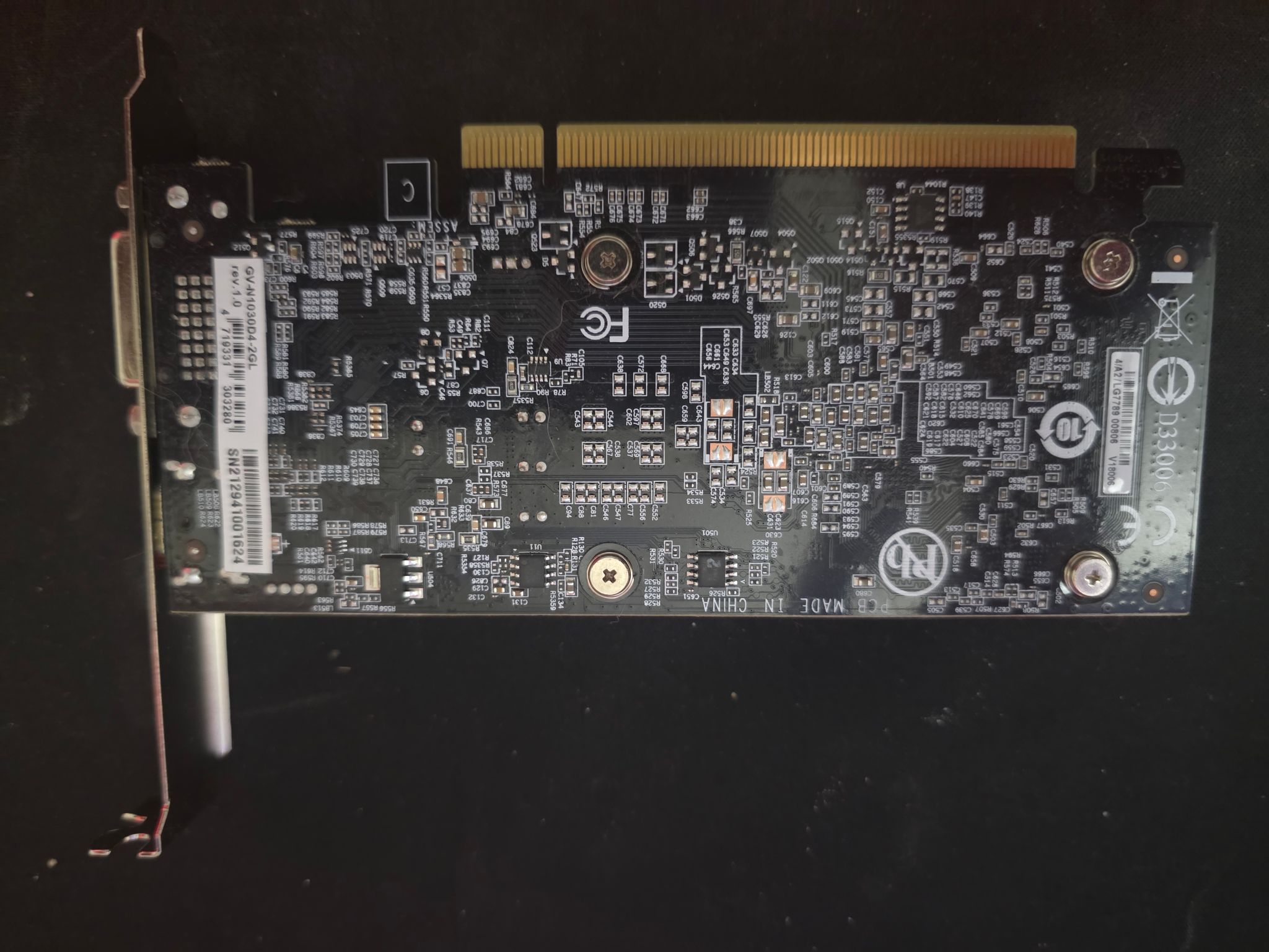 Gigabyte GV-N1030D4-2GL
