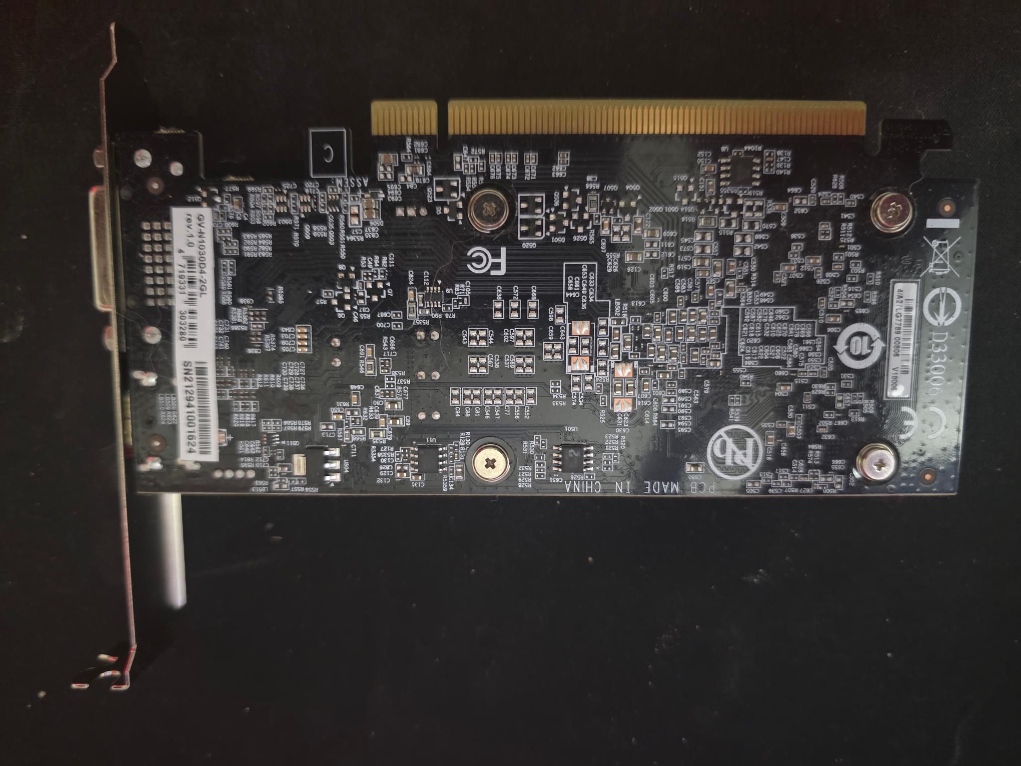 Gigabyte GV-N1030D4-2GL