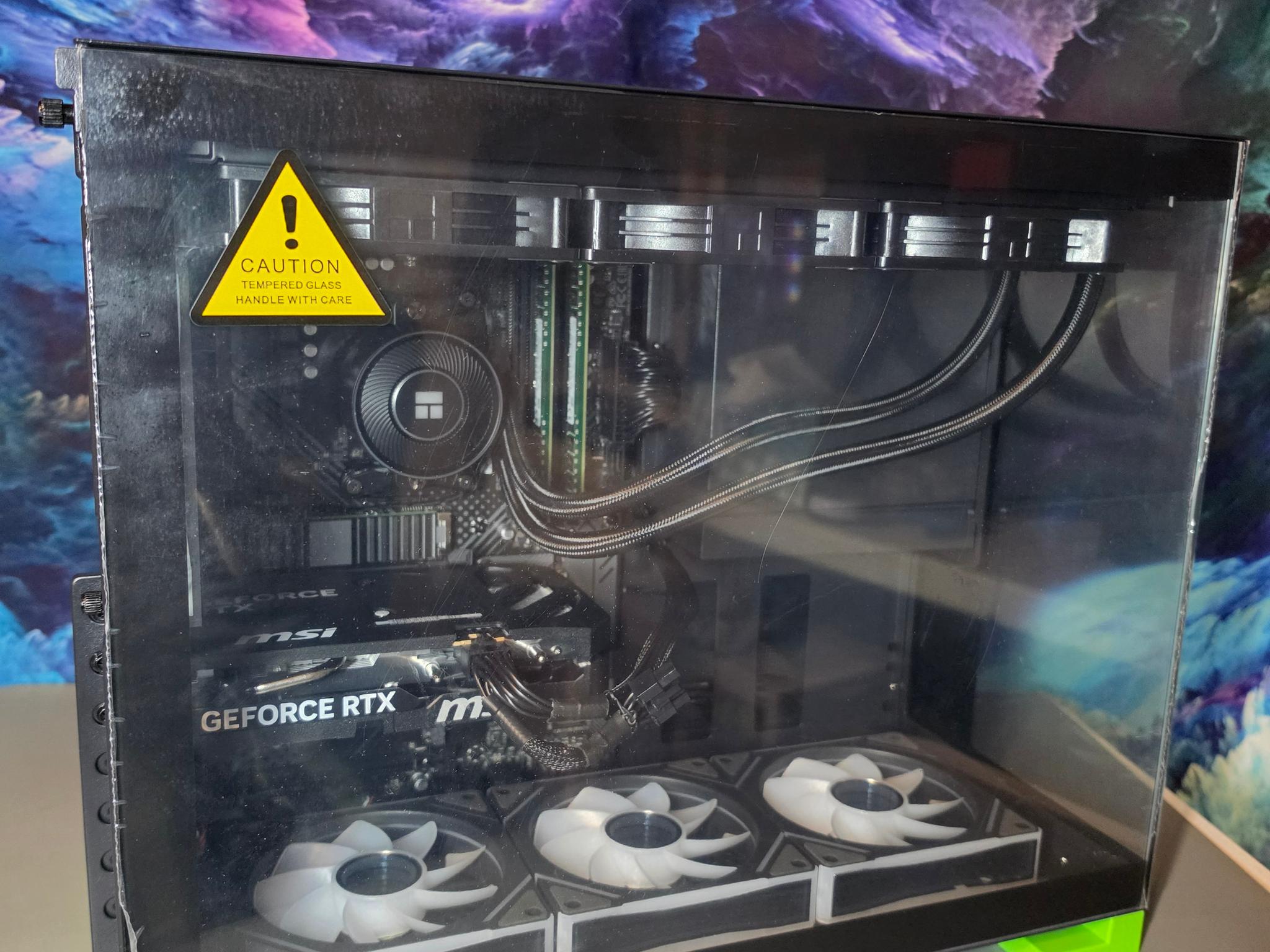 MSI RTX 5060 8gb + Ryzen 5800x PC Build #96