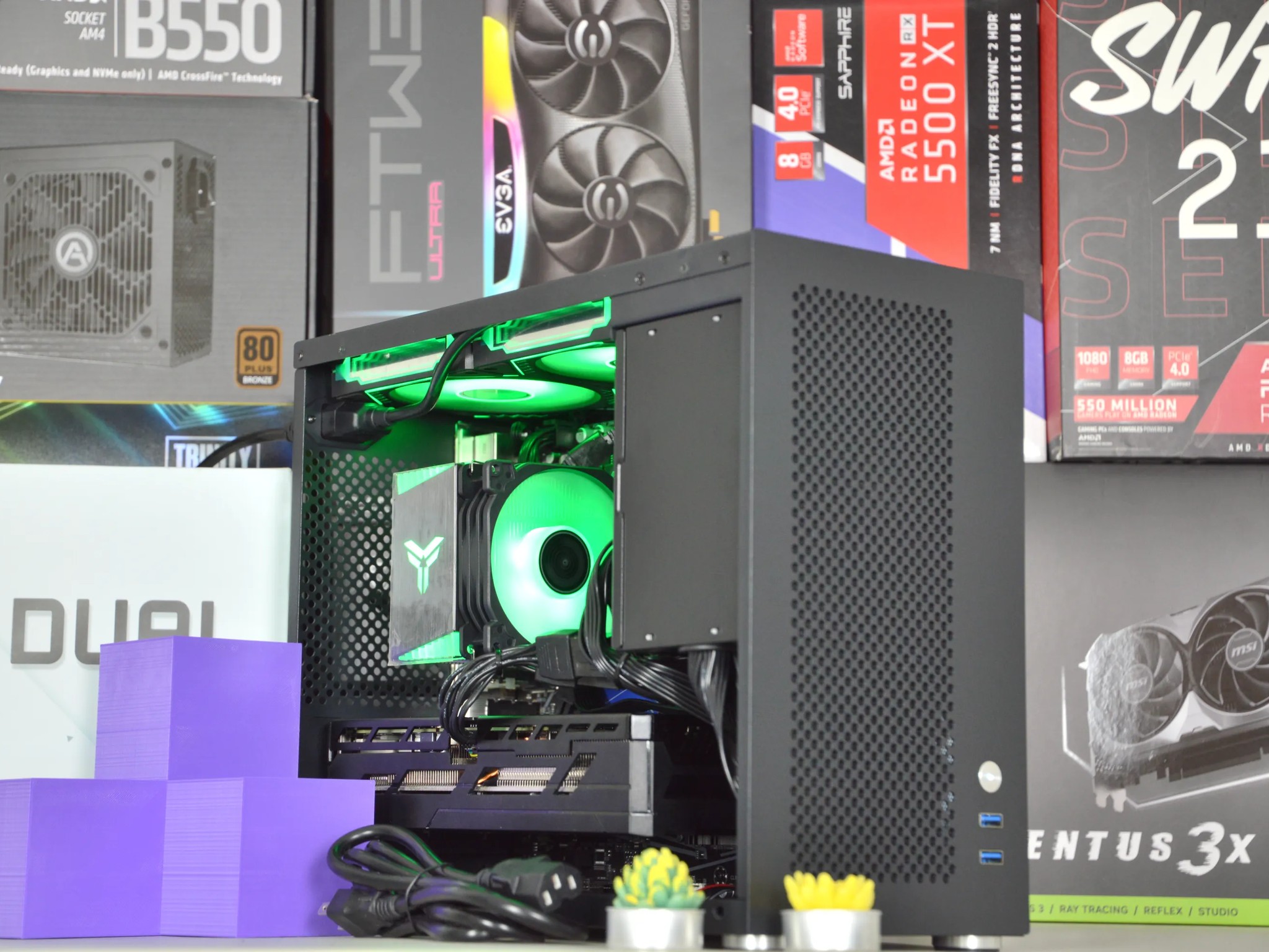 ⬛SFF⬛| RTX 3070 8GB | INTEL I5-10600KF | 32GB DDR4 RAM | 1TB NVME SSD | Box o' Performance |