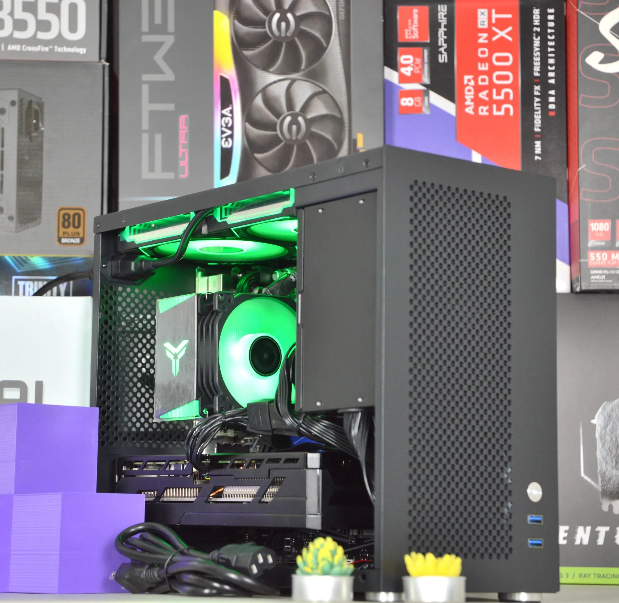 ⬛SFF⬛| RTX 3070 8GB | INTEL I5-10600KF | 32GB DDR4 RAM | 1TB NVME SSD | Box o' Performance |