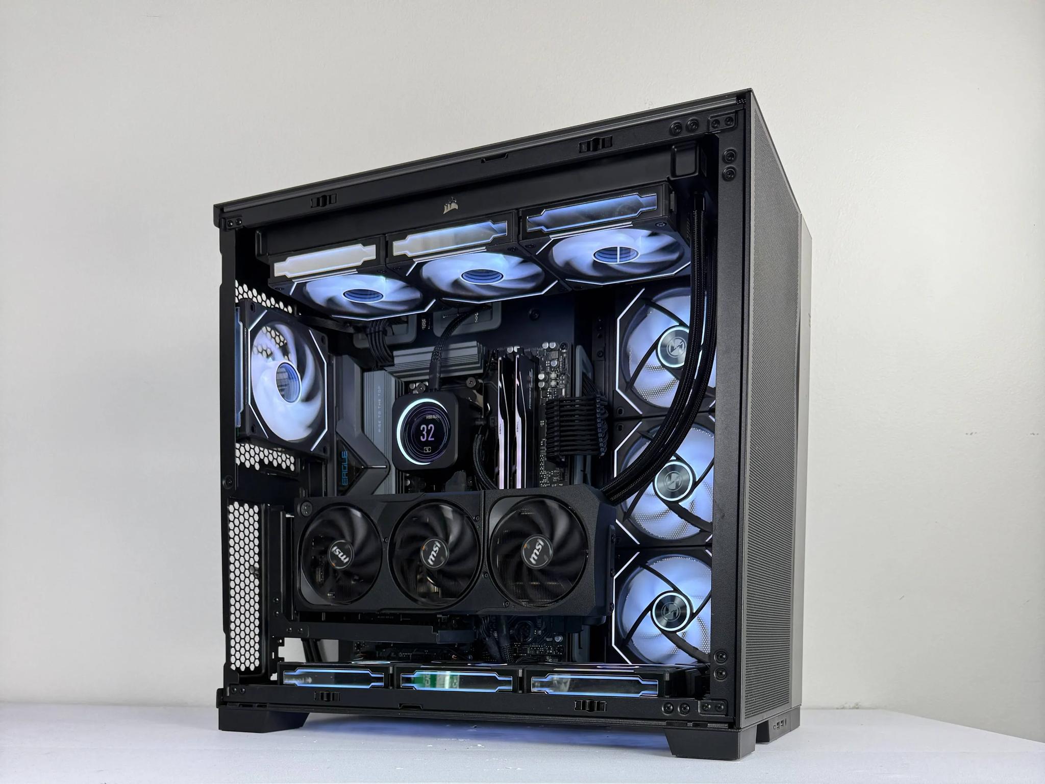 🧊ICEVEIL🧊    | 4k Streaming PC | Ryzen 7 9800X3D | MSI RTX 5070 Ti | 64GB DDR5 6000MHz