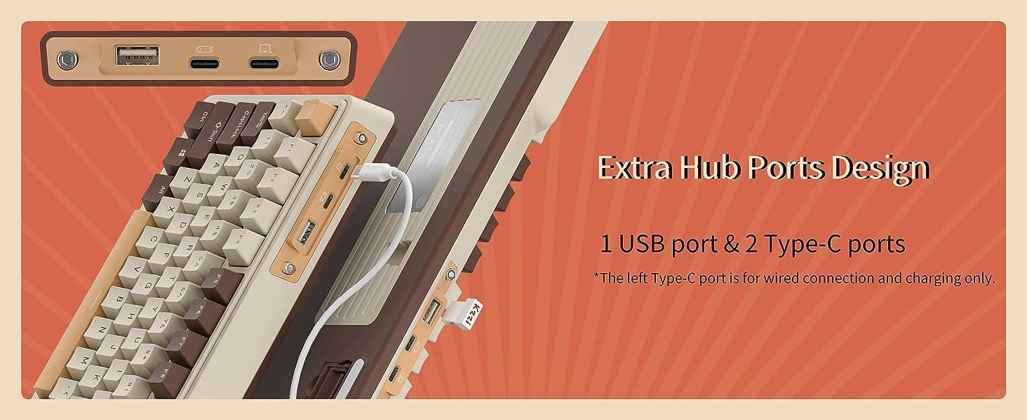 KZZI K75 PRO RGB 75% WirelessMechanical Keyboard