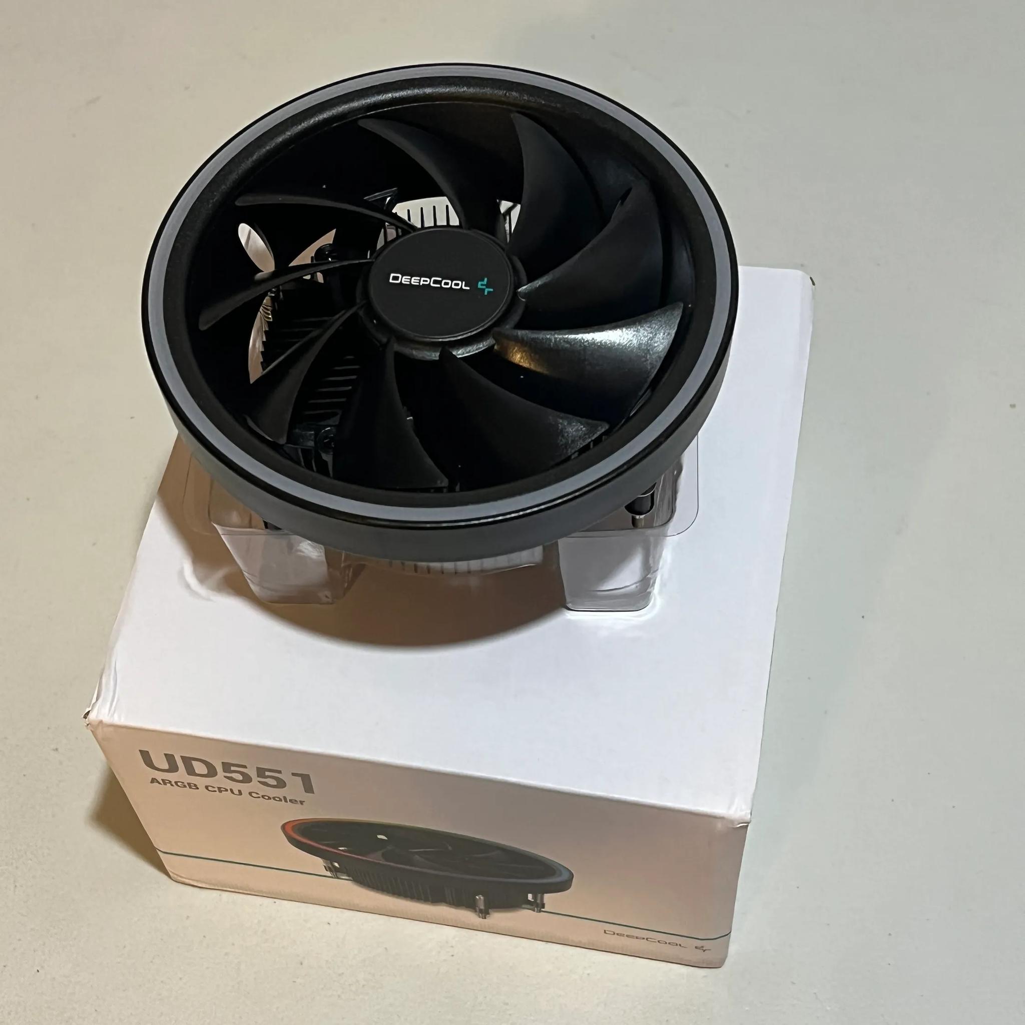 Deepcool UD551 ARGB cooler with Thermal grease for AM4 free shipping ! !