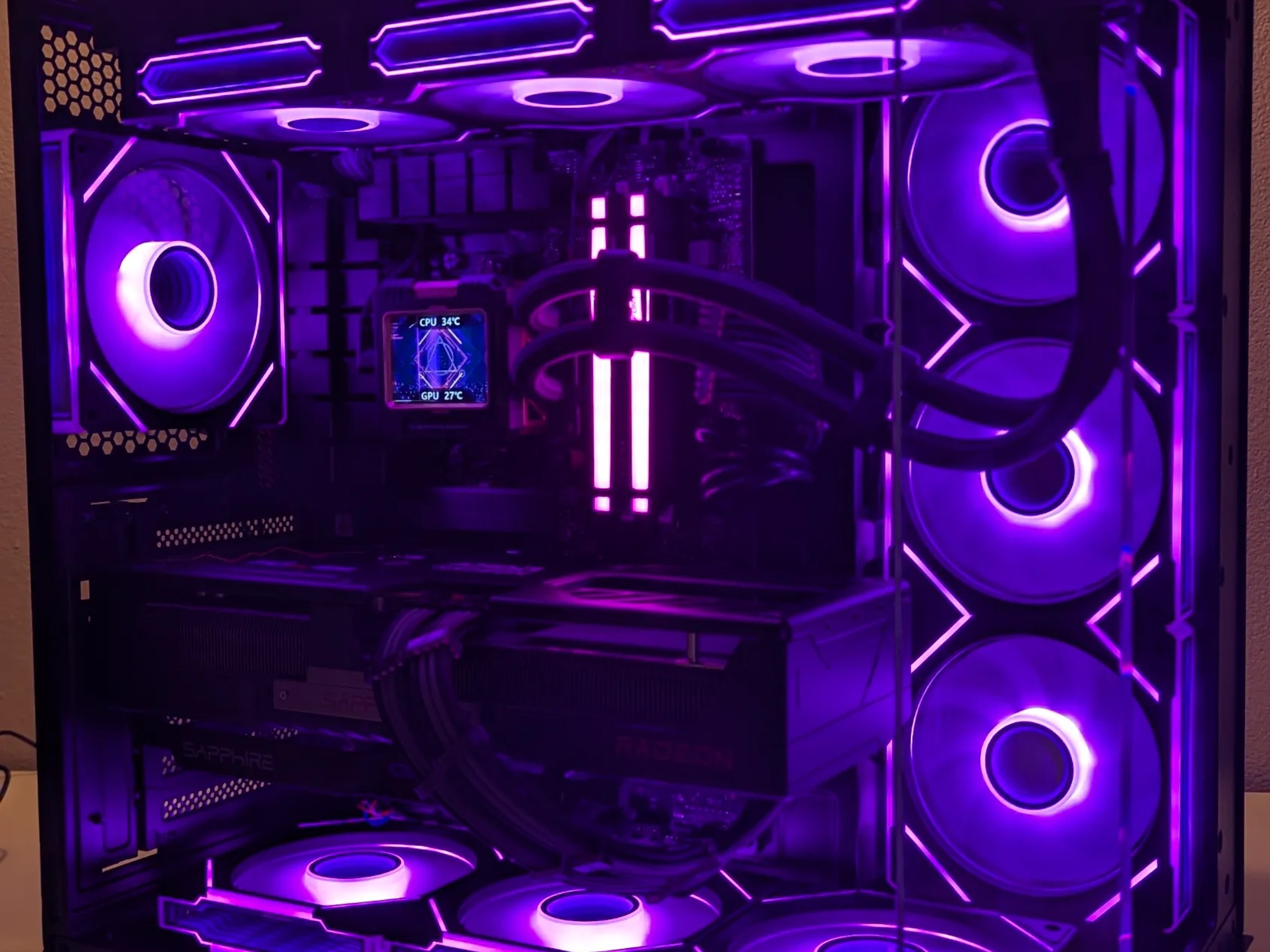 🔥 Ultimate Gaming PC - |RX 9070XT 16GB| RYZEN 7800X3D| 32GB DDR5 | 2TB SSD| 360MM AIO|