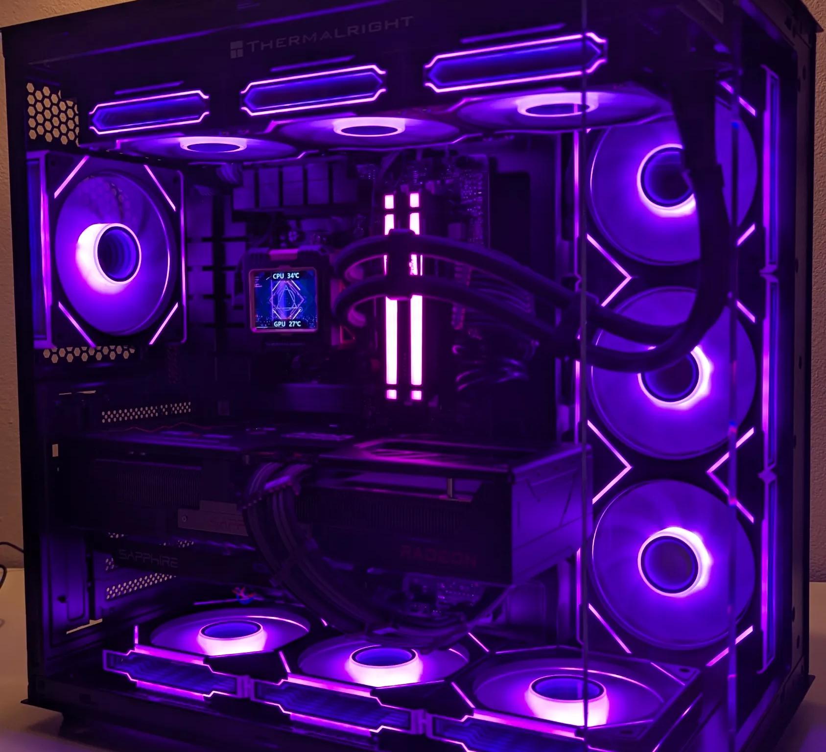🔥 Ultimate Gaming PC - |RX 9070XT 16GB| RYZEN 7800X3D| 32GB DDR5 | 2TB SSD| 360MM AIO|