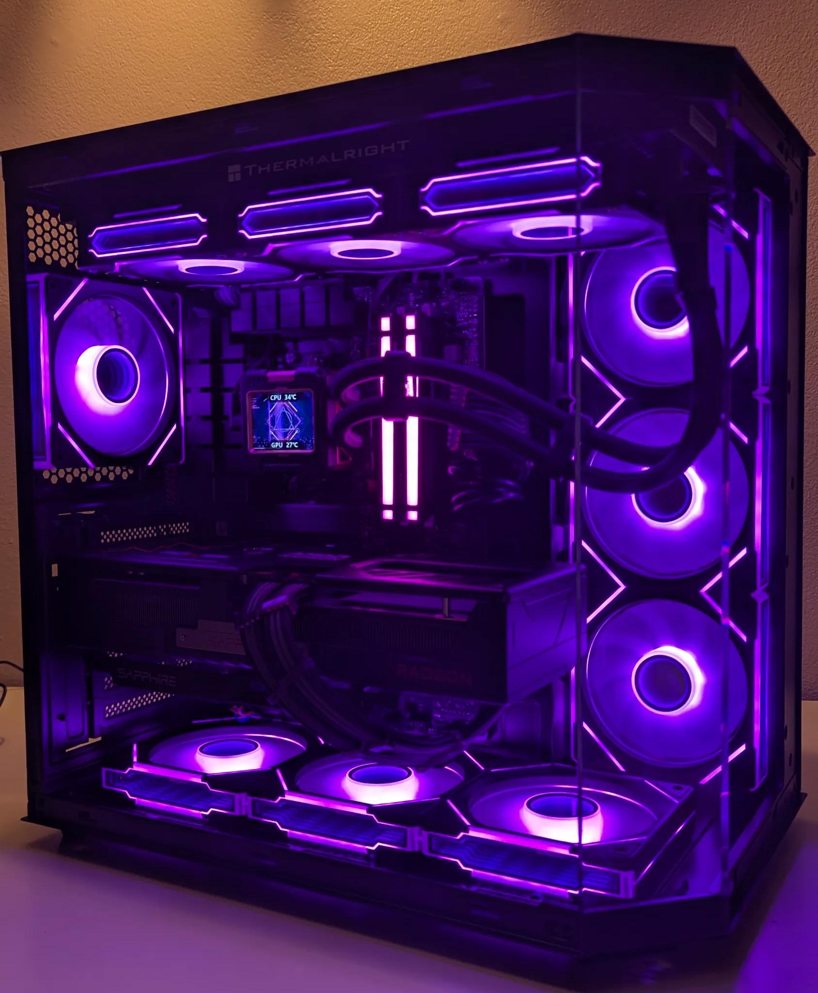 🔥 Ultimate Gaming PC - |RX 9070XT 16GB| RYZEN 7800X3D| 32GB DDR5 | 2TB SSD| 360MM AIO|