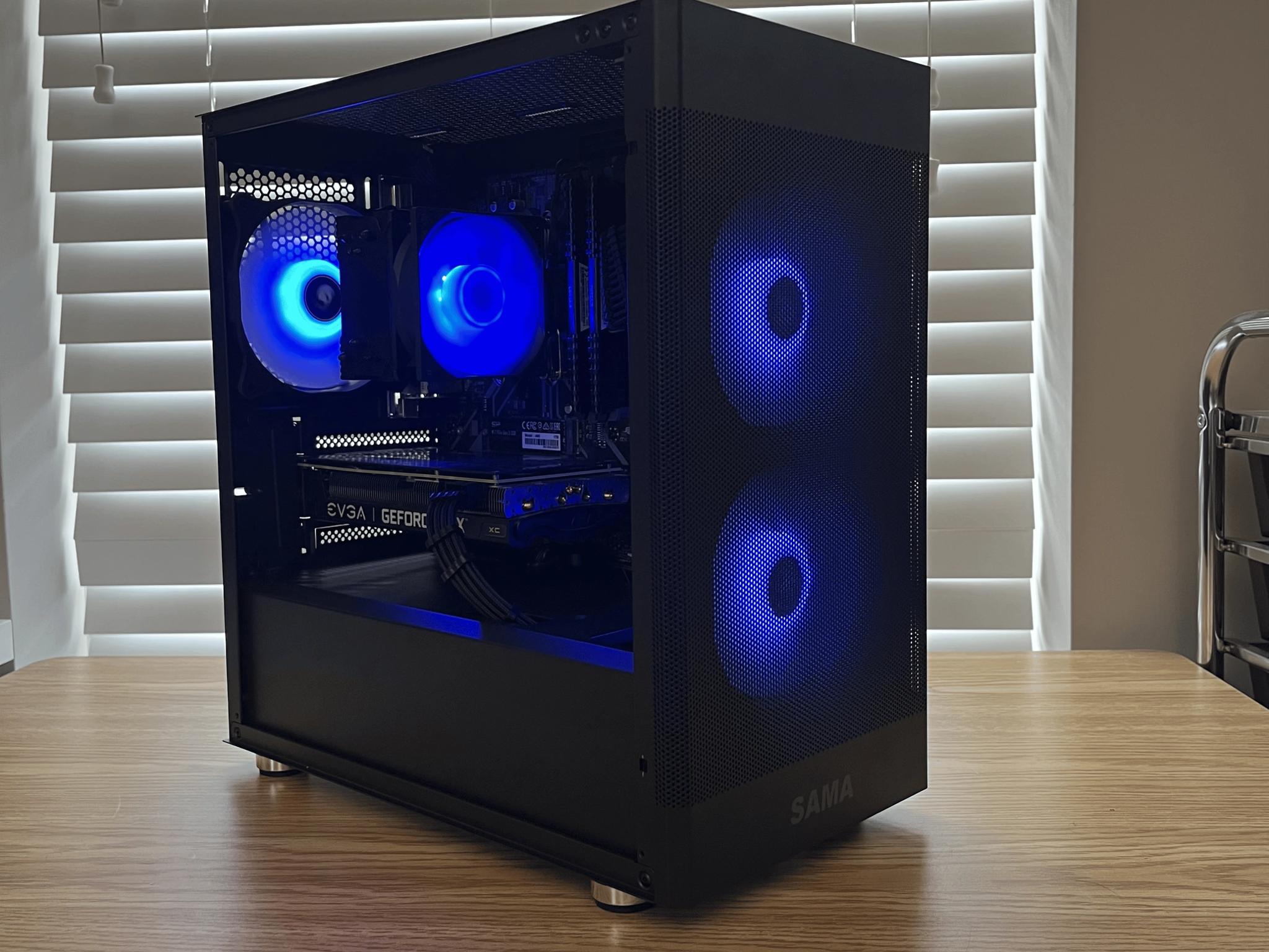 🔥⚫Black RGB Gaming PC | Ryzen 5 3600 | RTX 3060Ti | 32GB DDR4 | WiFi & BT ⚫🔥