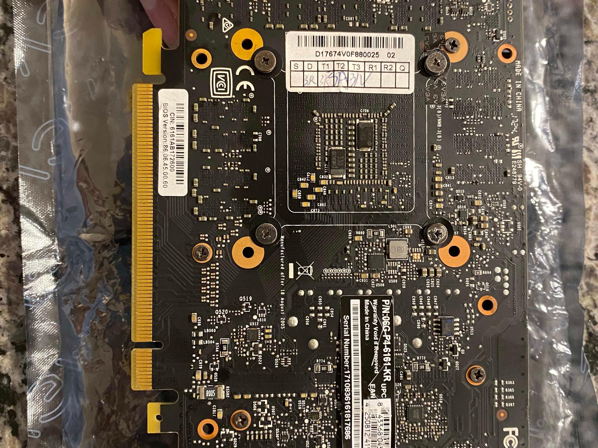 Evga 1060 6gb, Repasted ready to go