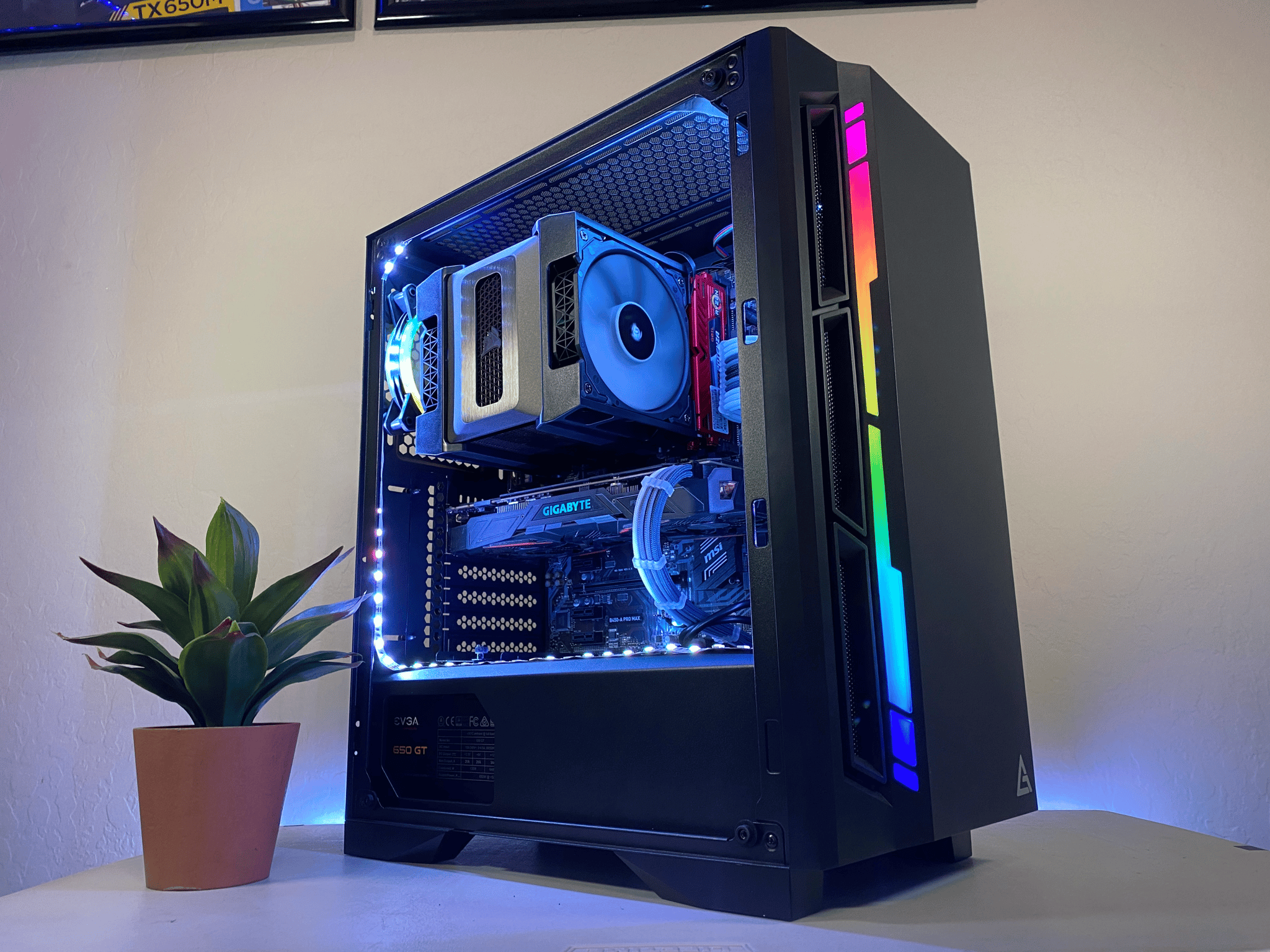 Custom Built Ryzen 7 Nvidia 1070 RGB Gaming PC Computer
