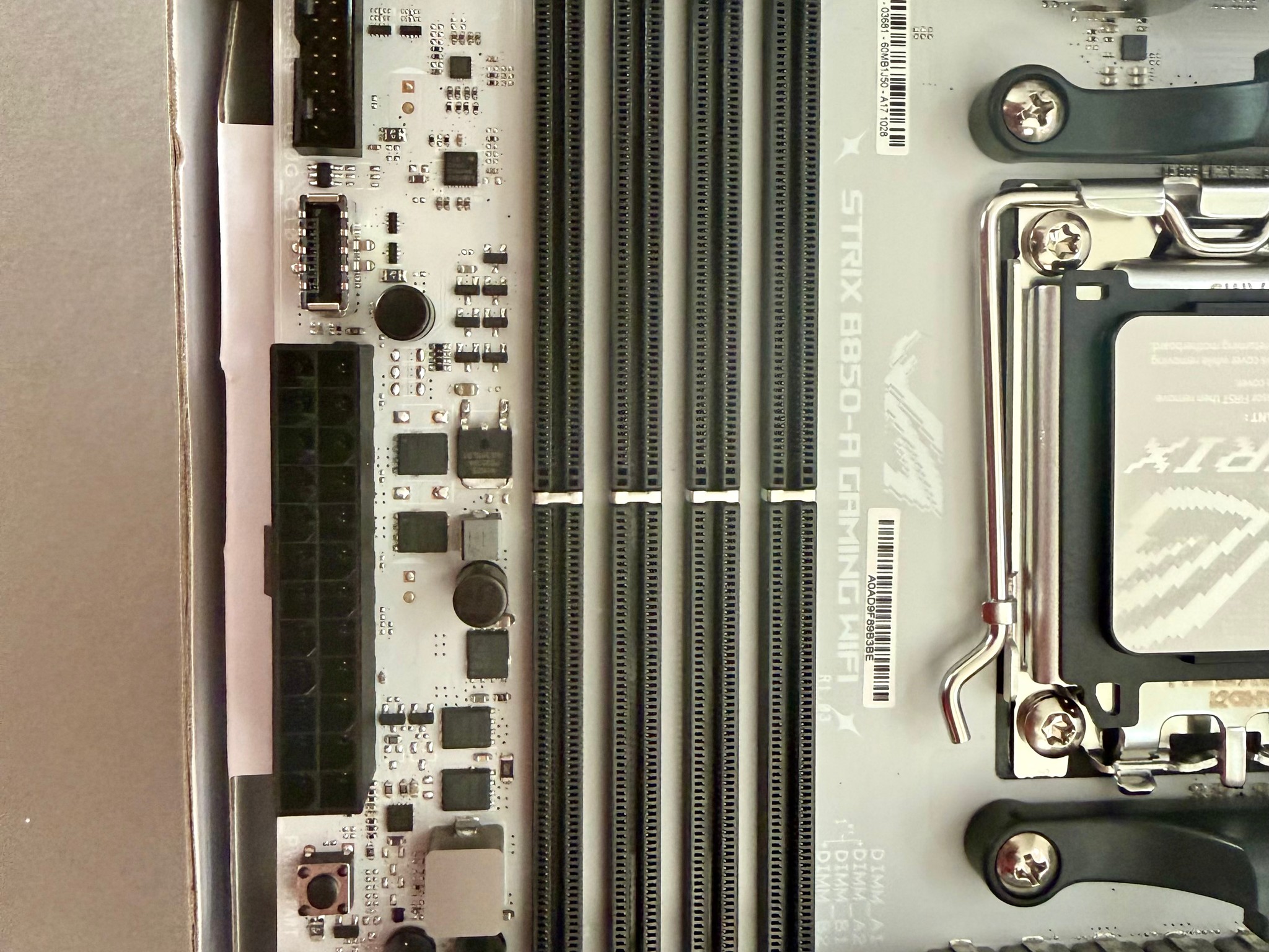 [Open-Box Excellent] ASUS ROG STRIX B850-A GAMING WIFI 7 Motherboard (White) [W] $225 Shipped