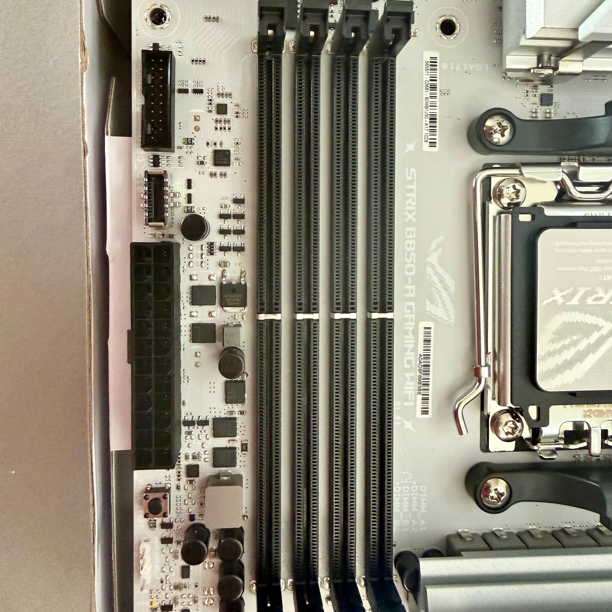 [Open-Box Excellent] ASUS ROG STRIX B850-A GAMING WIFI 7 Motherboard (White) [W] $225 Shipped