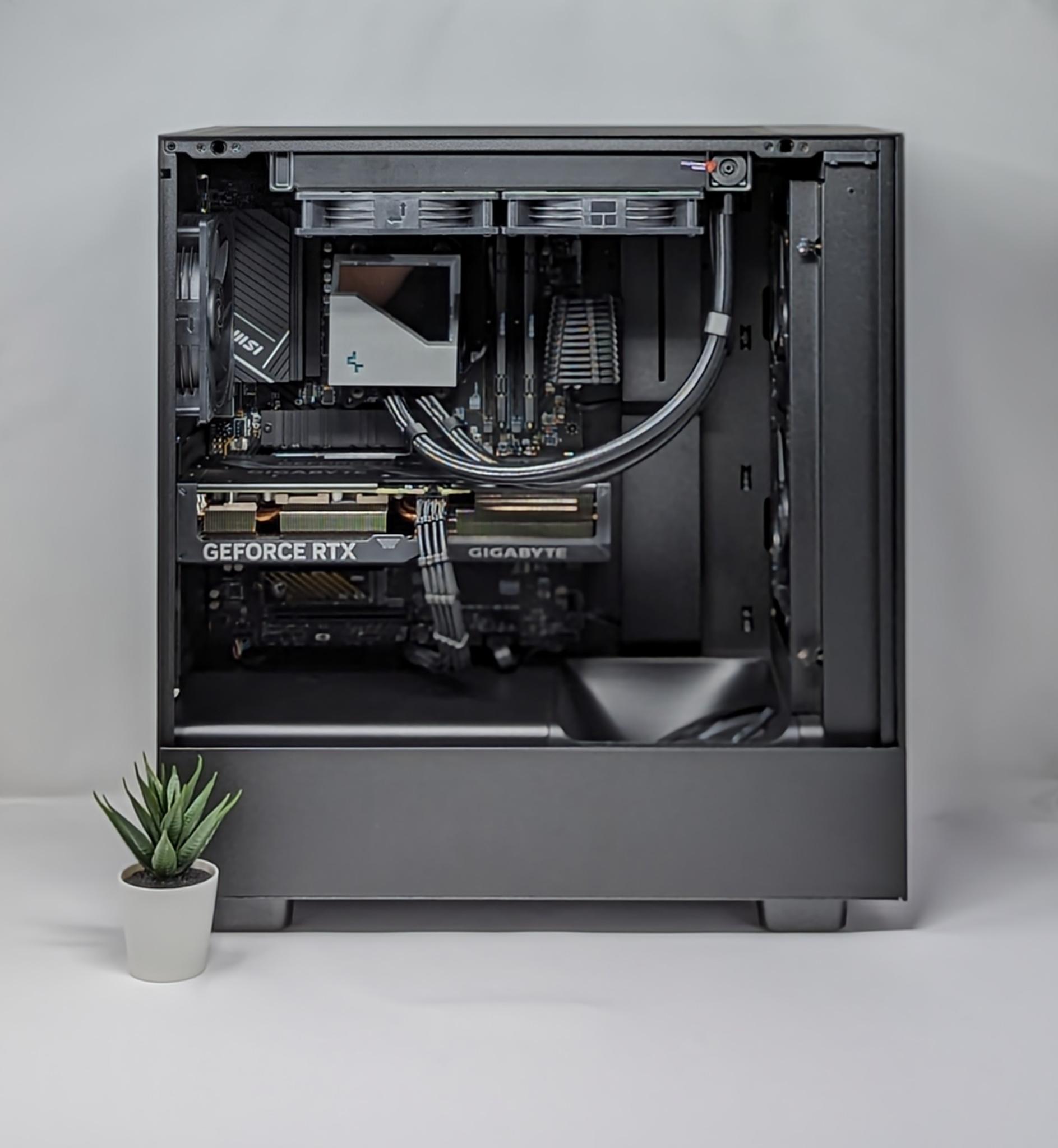 Elegant Flow | Nvidia RTX 4070 | Ryzen 7 7700X | 32gb RAM | Samsung 990 Pro 1TB Gen 4 NVMe SSD