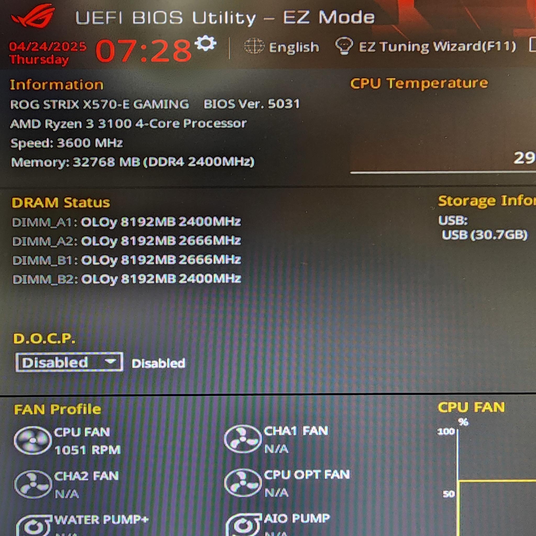 UPDATED BIOS ASUS ROG STRIX X570-E GAMING AM4 DDR4 WIFI ATX MOTHERBOARD