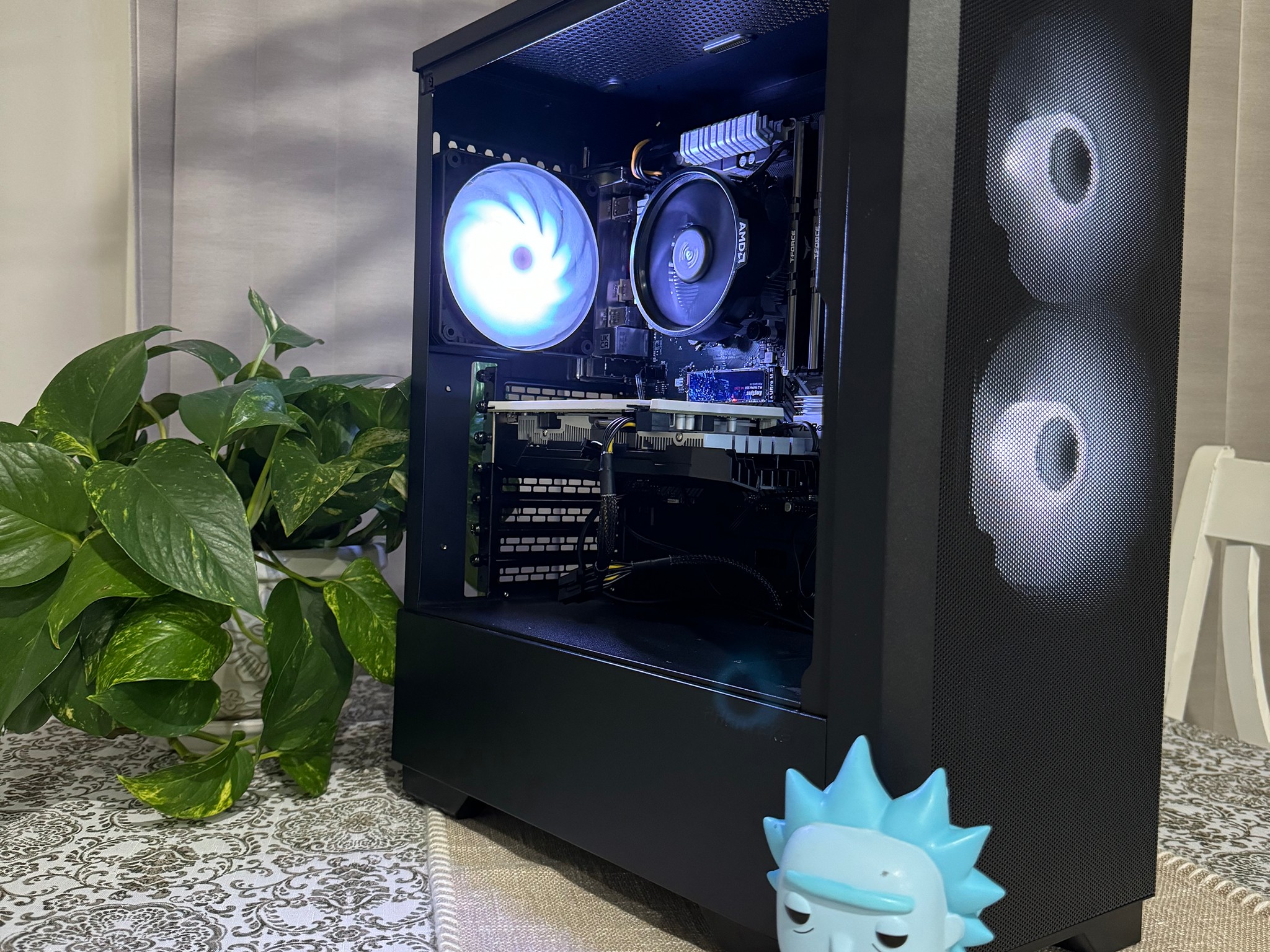 🔥Awesome 1080p budget gaming pc- Ryzen 5 / Radeon RX 580 / 1.2 Tb / 16 Gb DDR4