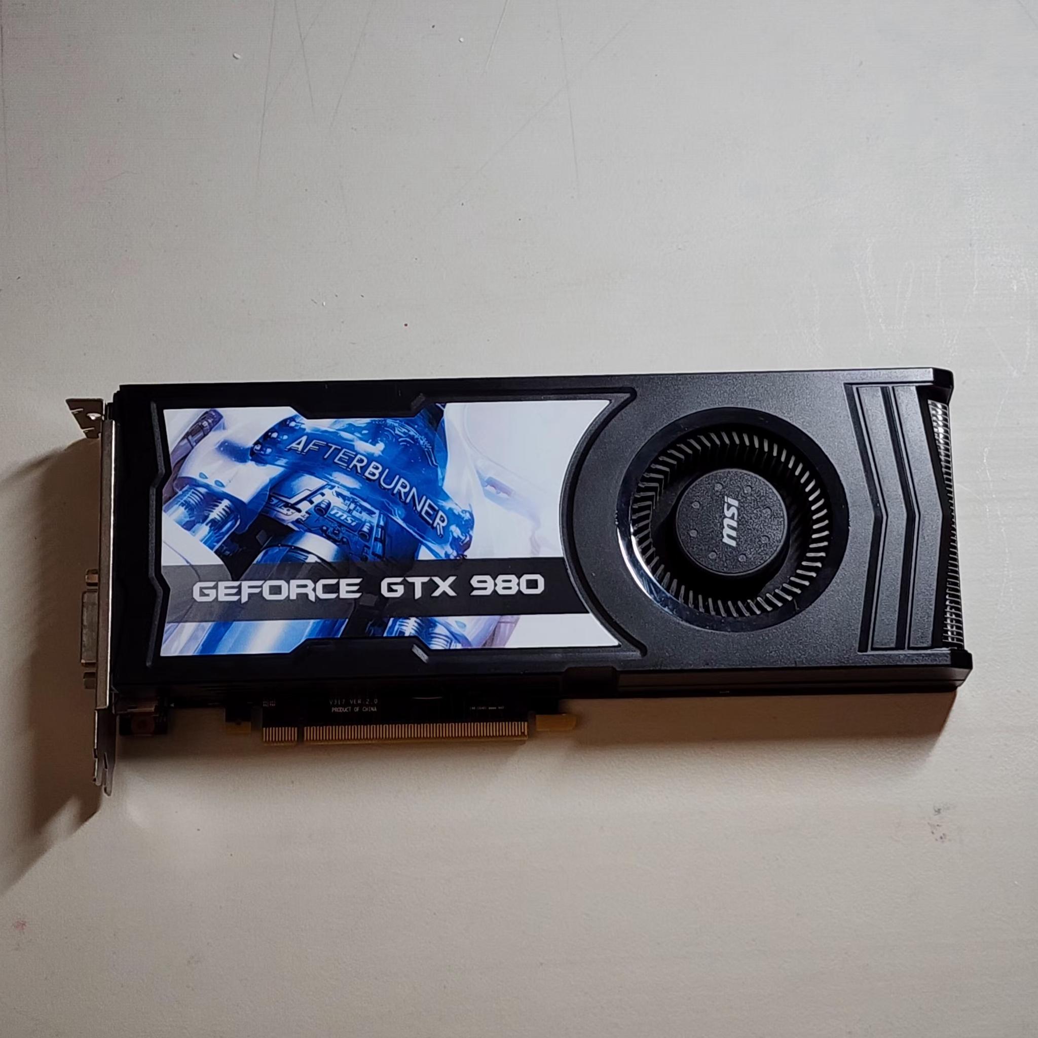 MSI GeForce GTX 980 Graphics Card Budget Gaming GPU