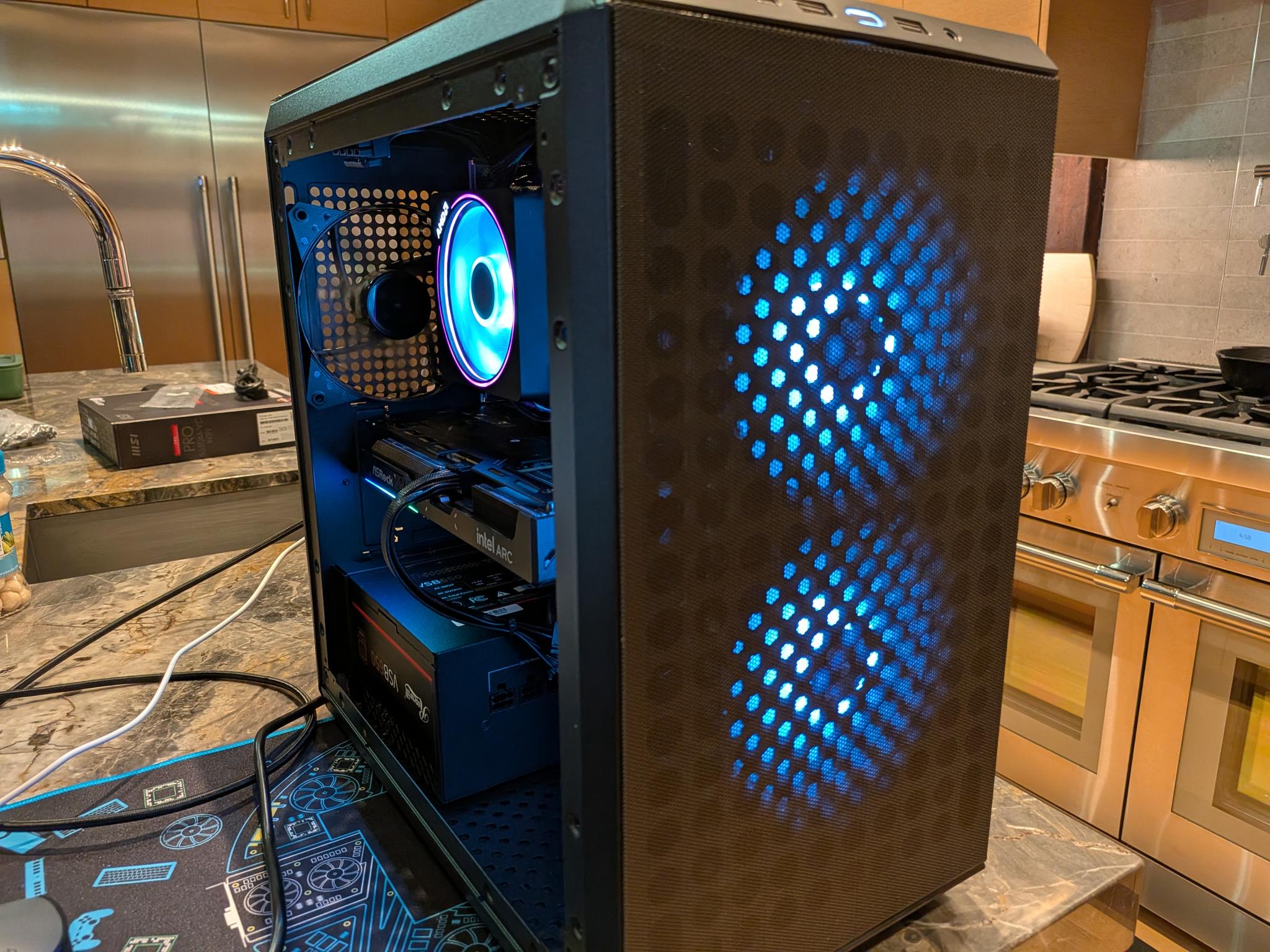 1080p Budget Starter - Intel Arc B580, Ryzen 5 5500, 32 GB DDR4 RAM, 1 TB NVME, RGB