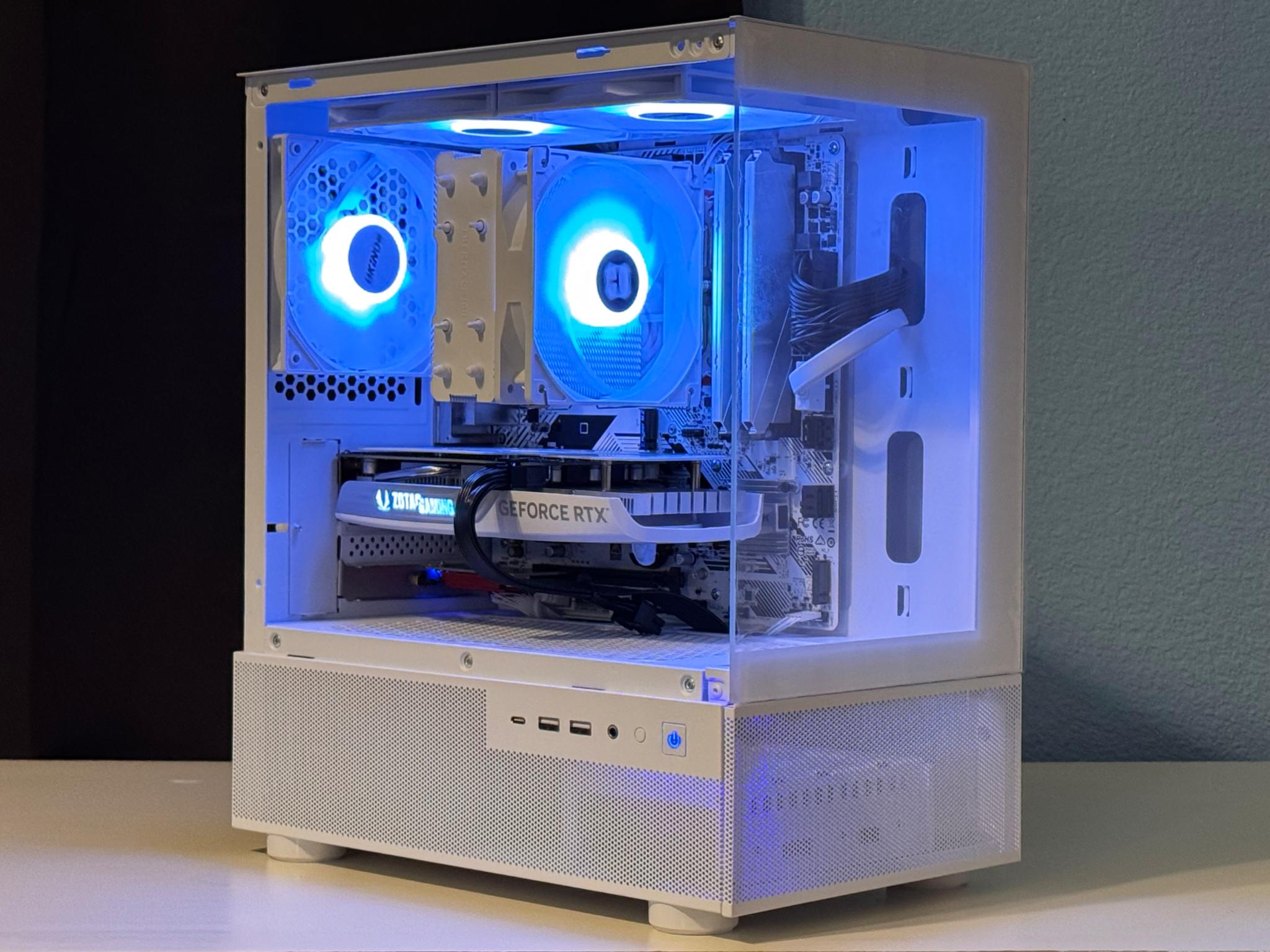 ⬜Whiteout⬜ Ryzen 5 5600 | RTX 4060 8GB White | 16GB Ram 3200mhz | 1TB nVME SSD | Win11 Pro + Wifi