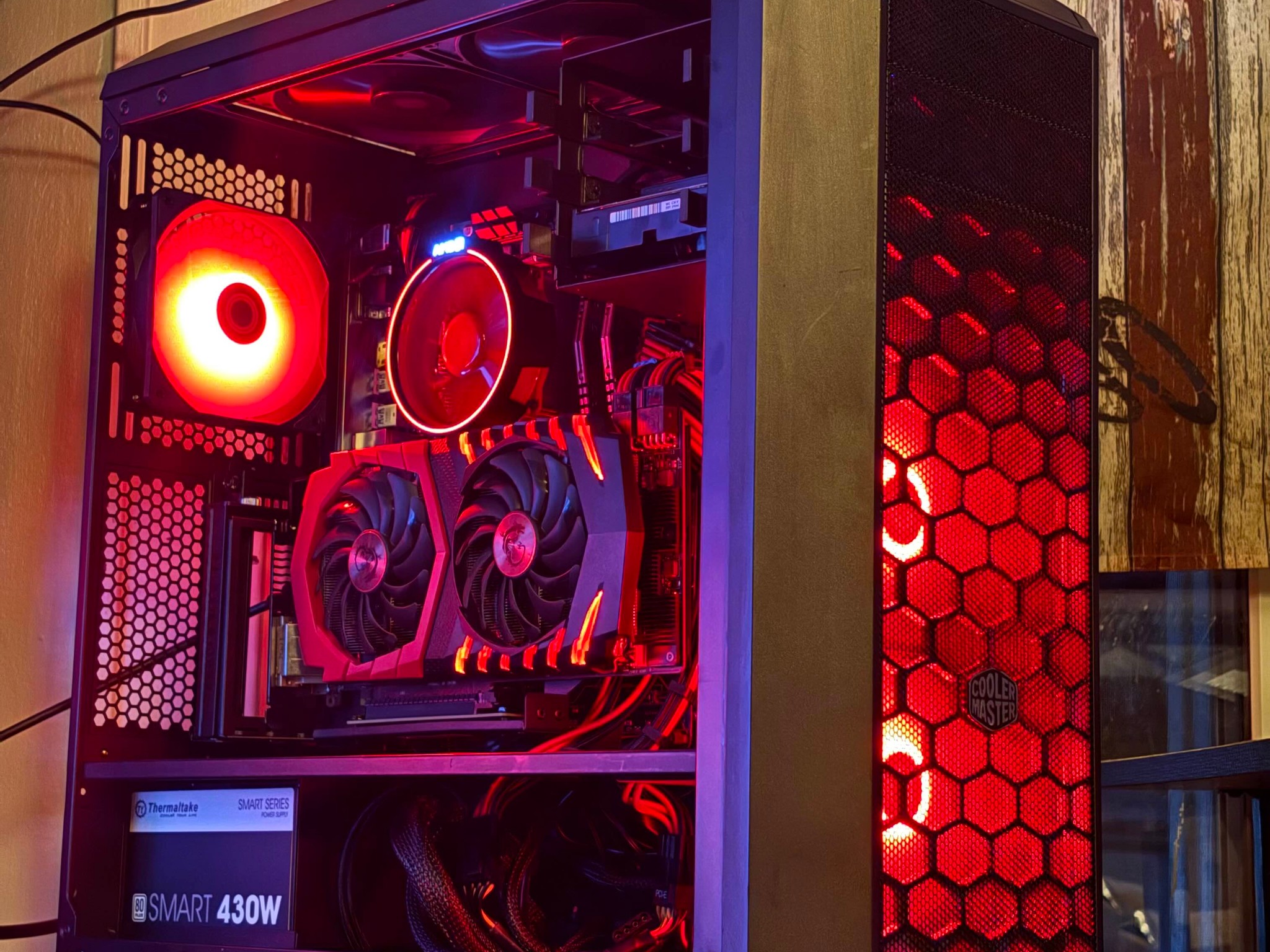 Black Cat Ember – Ryzen 5 | GTX 1070 8GB | 16GB RAM | RGB Gaming PC