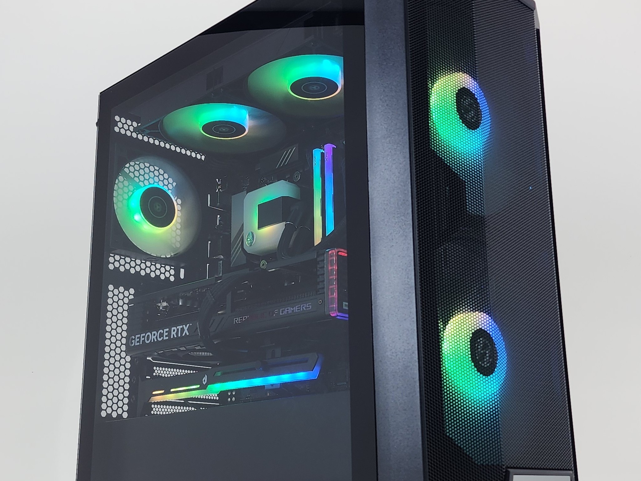 Gaming PC Ryzen 9 7900X3D 32GB RAM 1TB SSD RTX 4060 Ti 16GB Windows 11 Computer