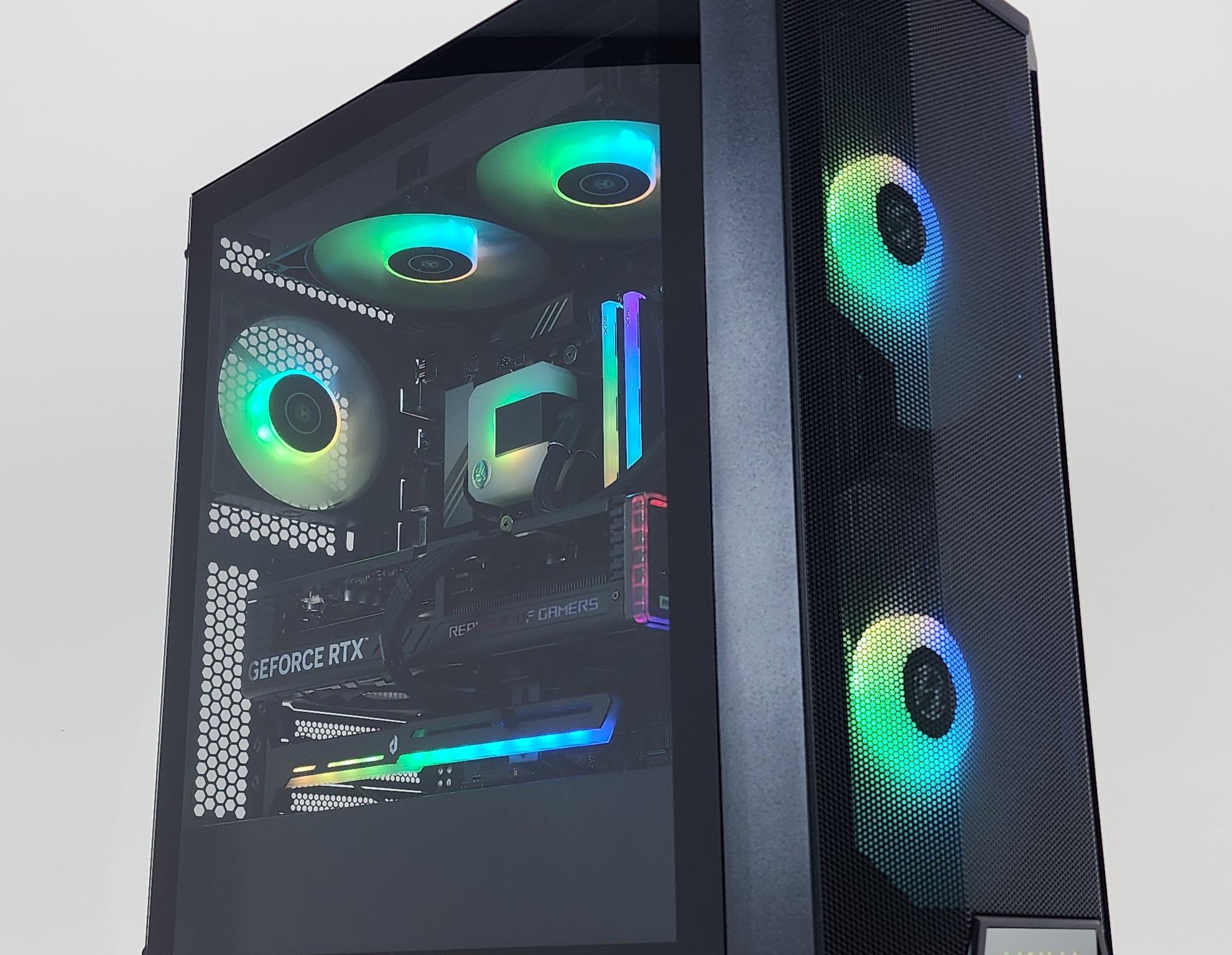 Gaming PC Ryzen 9 7900X3D 32GB RAM 1TB SSD RTX 4060 Ti 16GB Windows 11 Computer