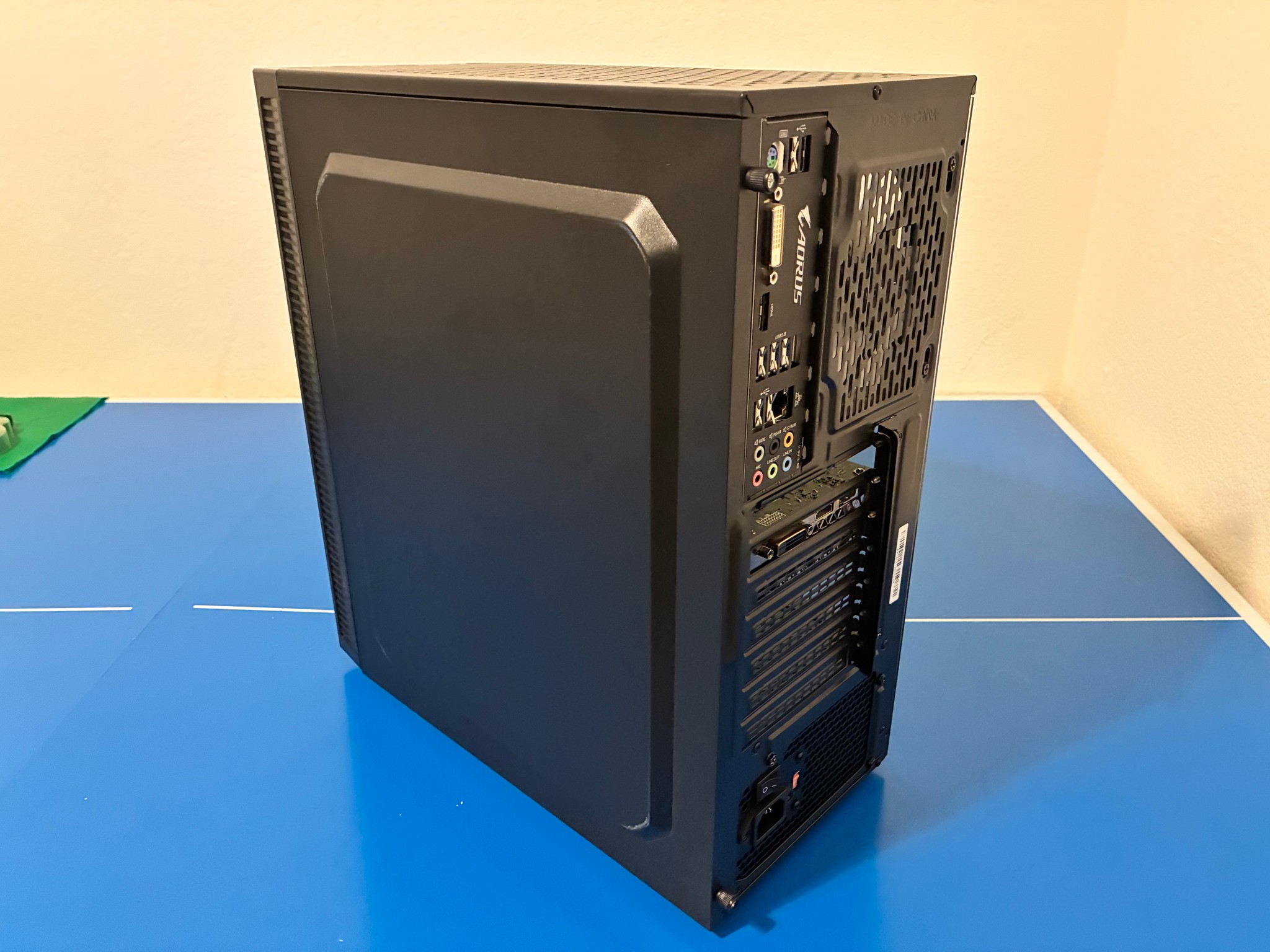 Black Prebuilt Gaming PC.