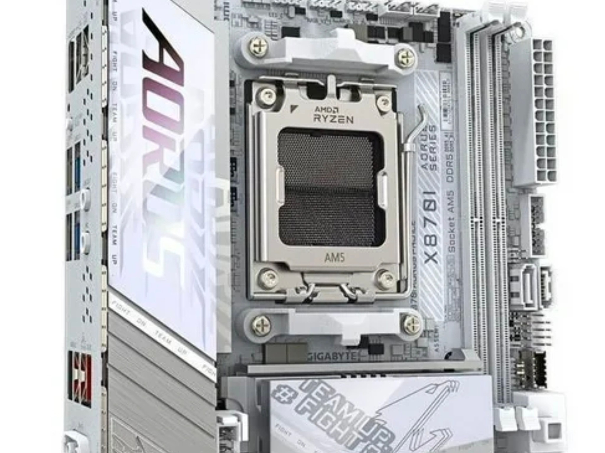 Gigabyte X870i Aorus Pro ICE + 7900X + 16Gb team elite RBG White