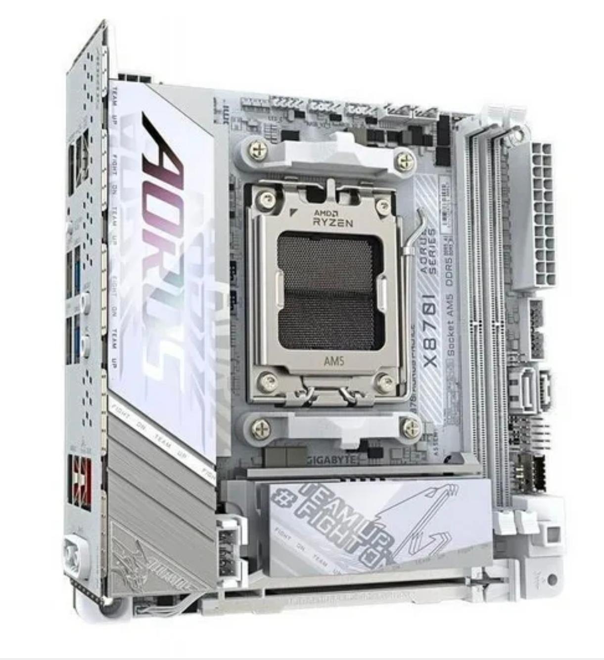 Gigabyte X870i Aorus Pro ICE + 7900X + 16Gb team elite RBG White