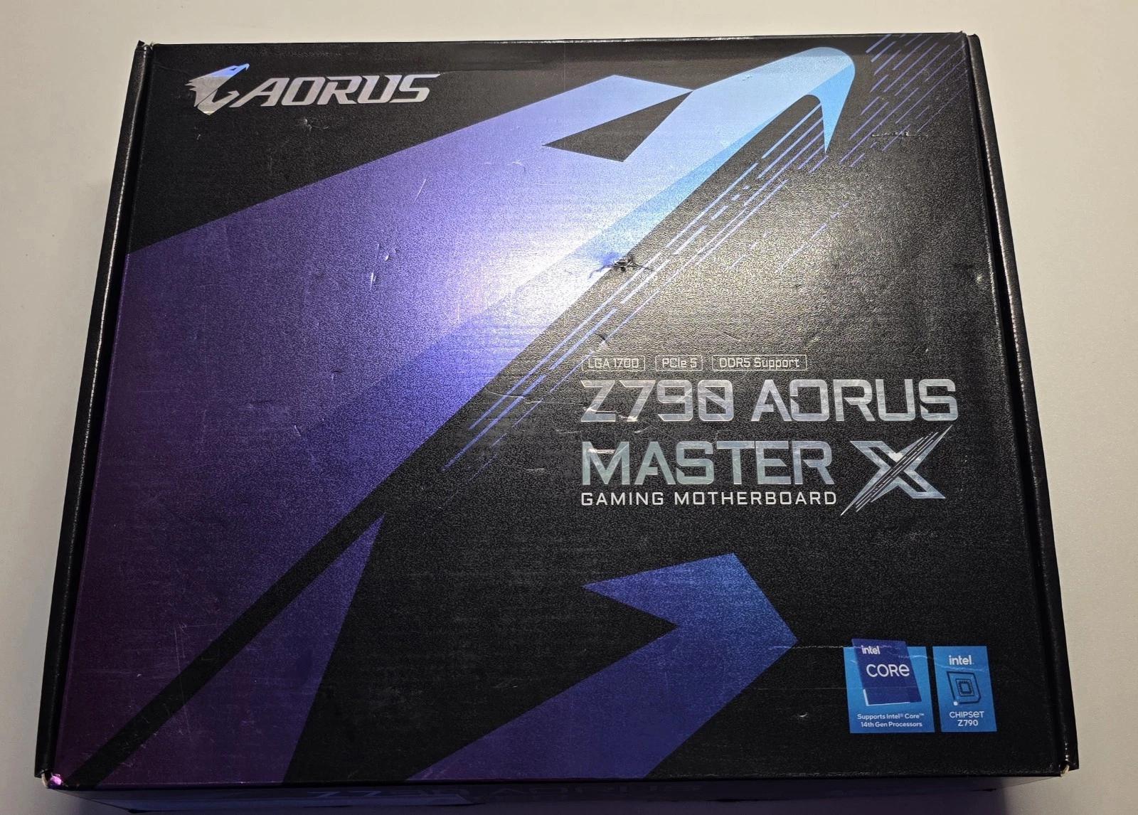 GIGABYTE Z790 AORUS MASTER X LGA 1700 | EATX Intel DDR5 Motherboard