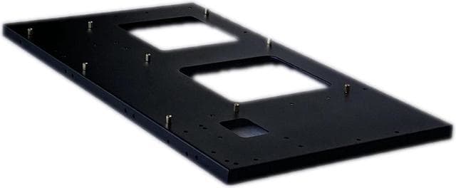 ALAMENGDA Open Computer Case,Two-way Server ATX Motherboard Tray Test Stand, Test bench, ATX Mid Twr