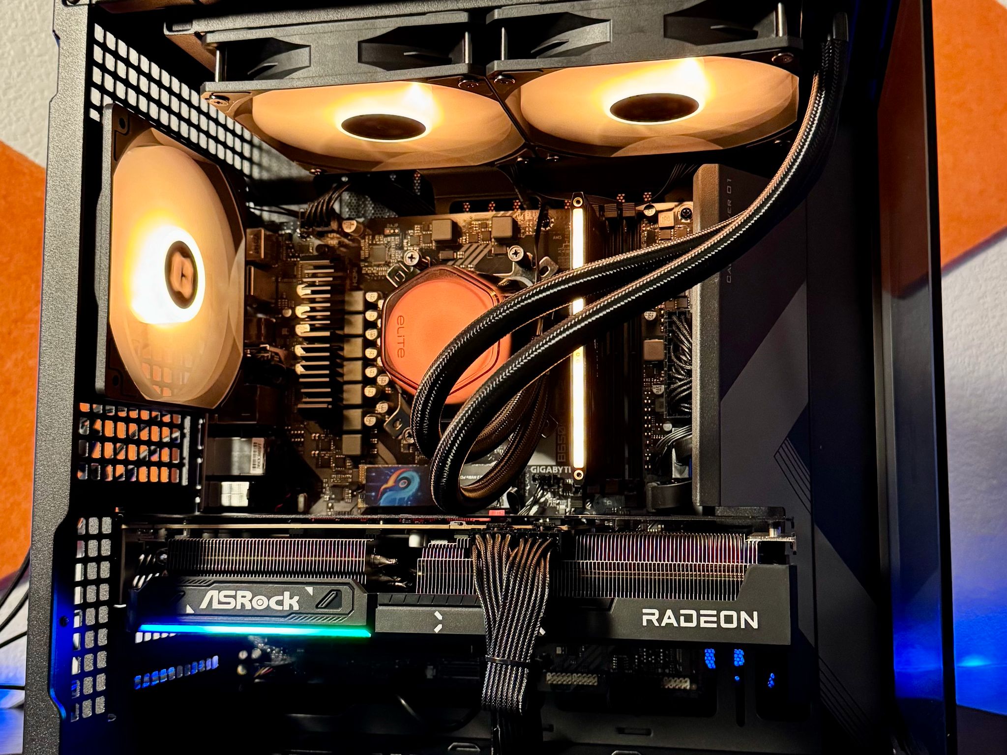 🔥 Ryzen 5 7600X + RX 9070 16GB Gaming PC 🚀 1440p ULTRA BEAST ❄️ 240mm Liquid Cooled ✨ Jonsbo D34