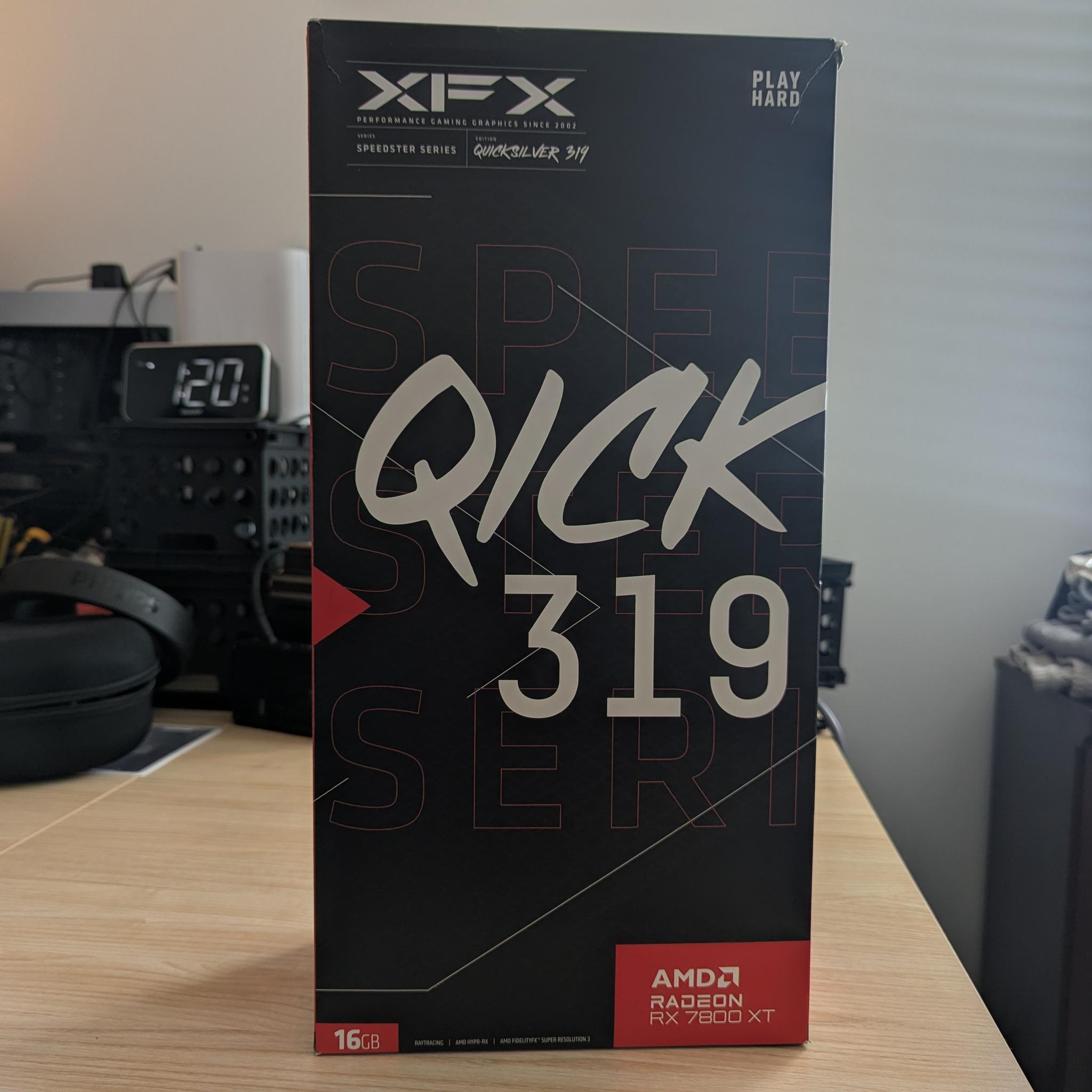 7800 XT (XFX SPEEDSTER QICK319 Radeon RX 7800 XT)