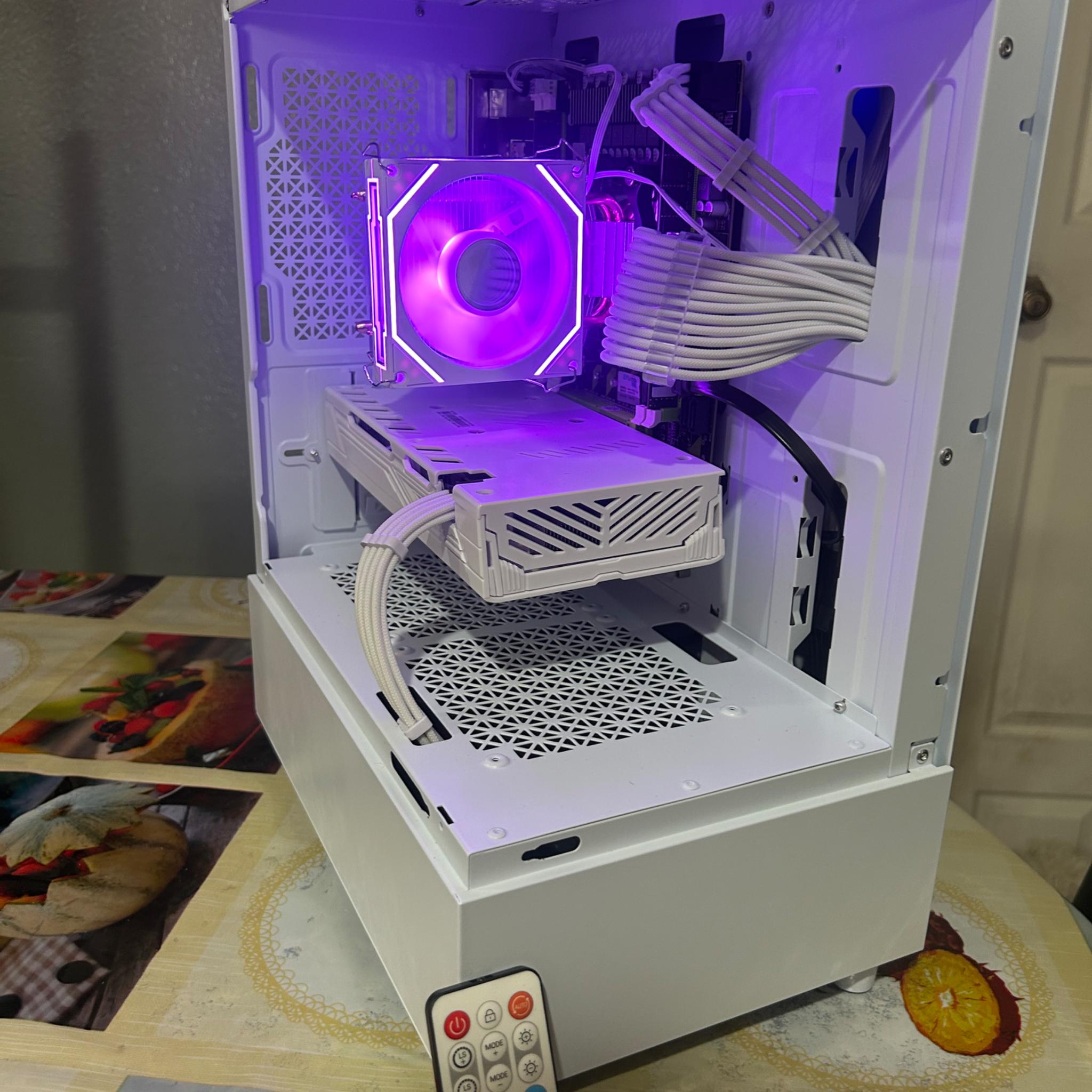 White Budget Gaming Pc
