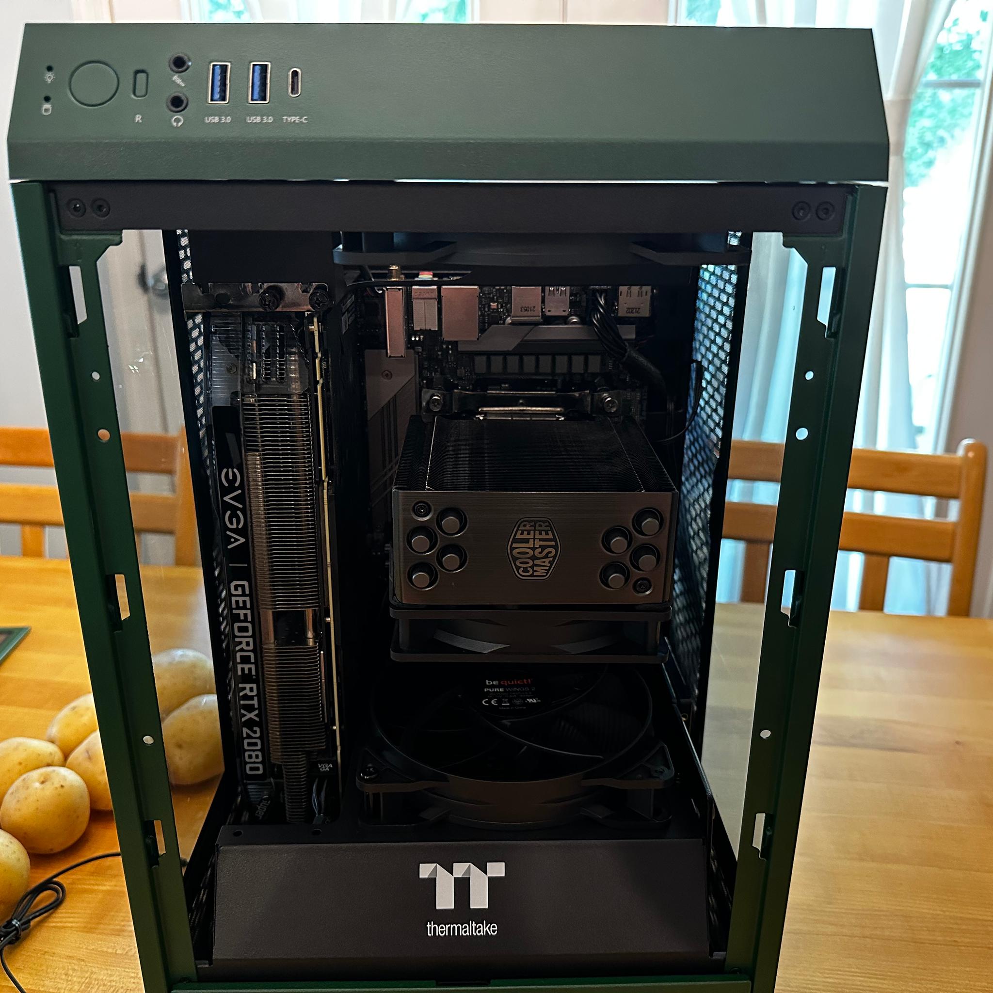 Sam|RTX 2080 Super, Ryzen 5 5600g Custom ITX Gaming PC. Mouse, Keyboard and Wifi included