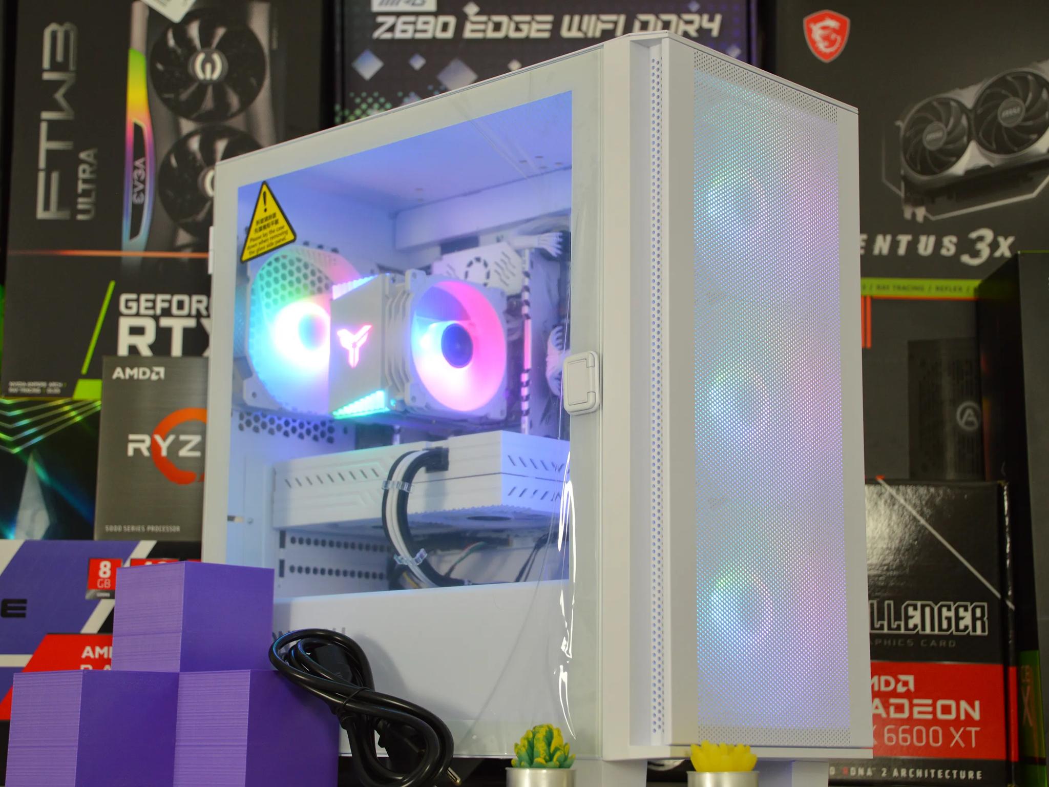 ⚪⚪| RX 580 8GB | INTEL XEON E5 2670 V3 | 16GB DDR4 RAM | 1TB NVME SSD | White-Out 2.0 |